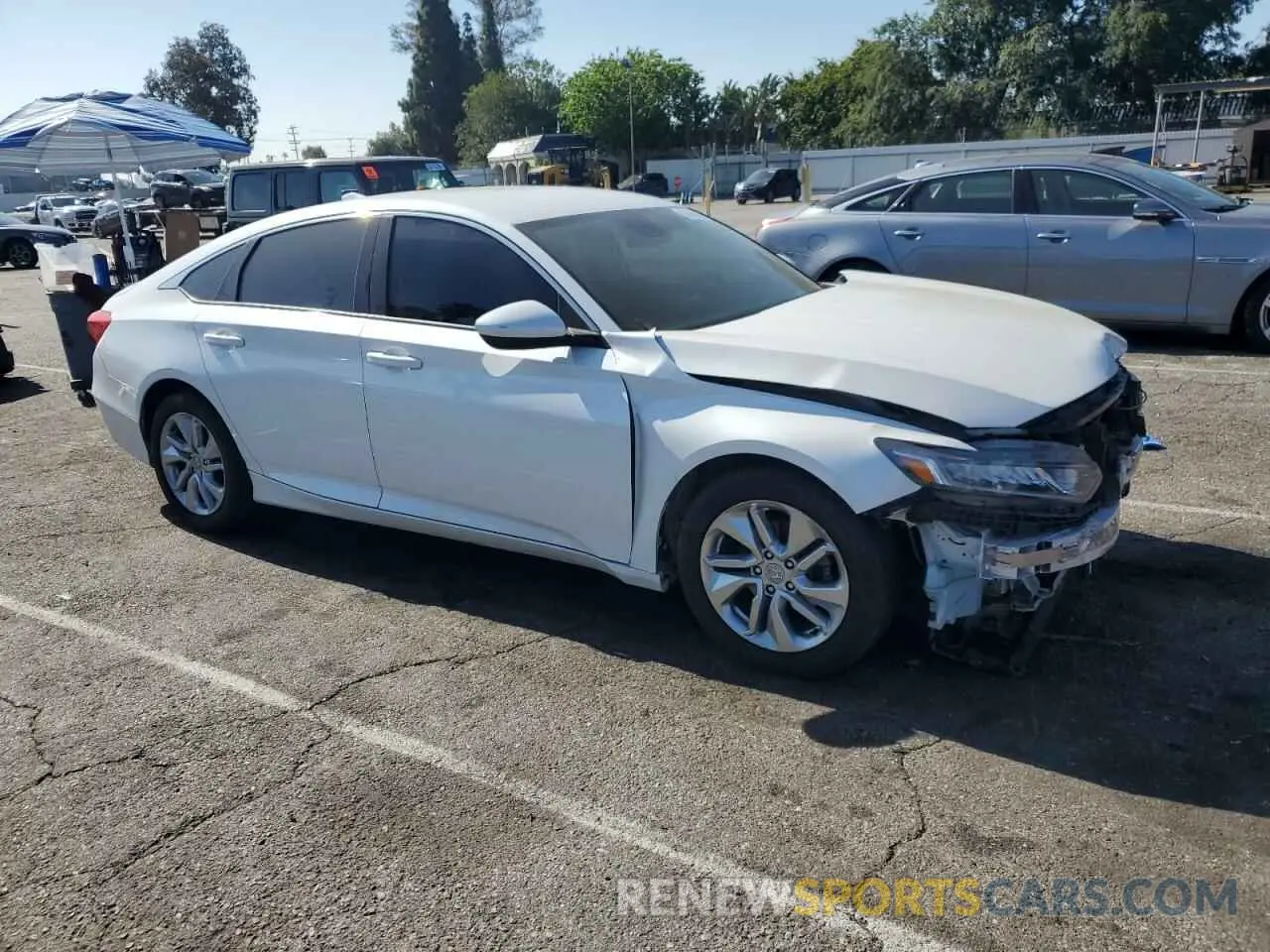 4 Фотография поврежденного автомобиля 1HGCV1F1XLA132557 HONDA ACCORD 2020