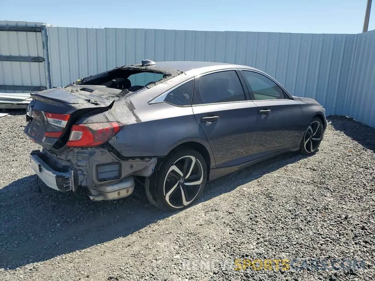 3 Фотография поврежденного автомобиля 1HGCV1F30LA021243 HONDA ACCORD 2020