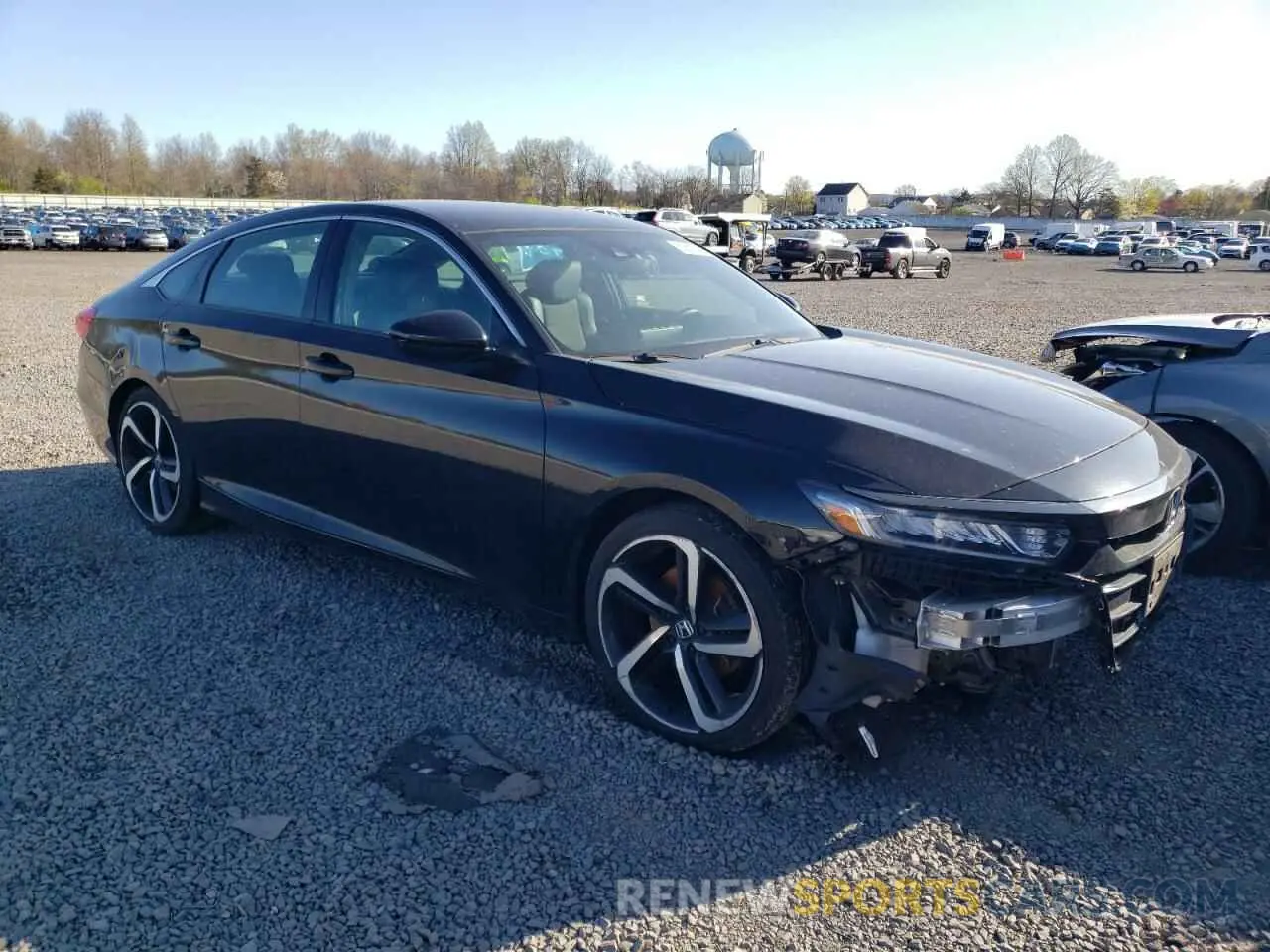 4 Photograph of a damaged car 1HGCV1F30LA057580 HONDA ACCORD 2020