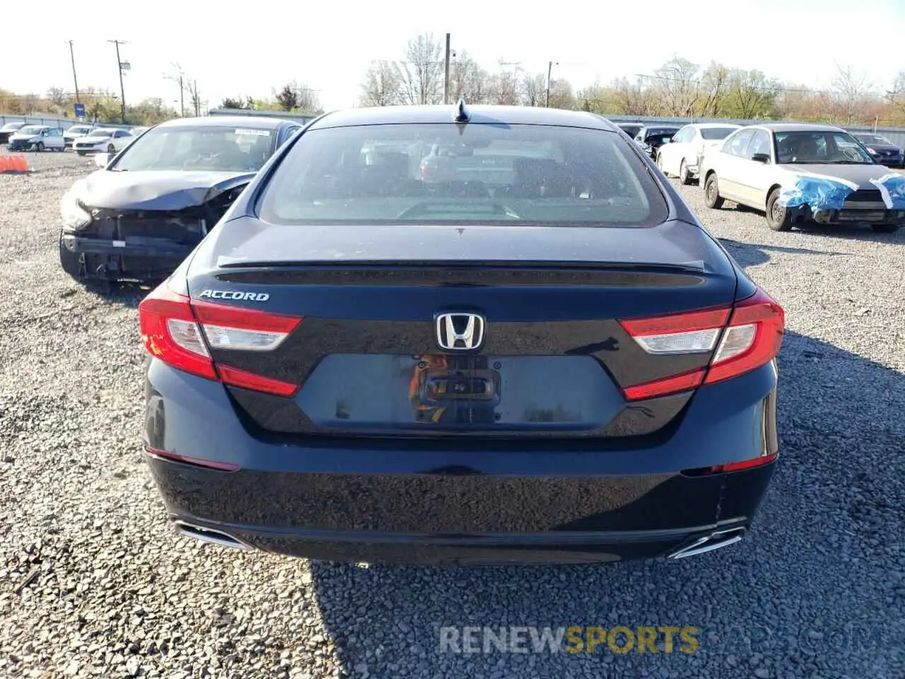 6 Photograph of a damaged car 1HGCV1F30LA057580 HONDA ACCORD 2020