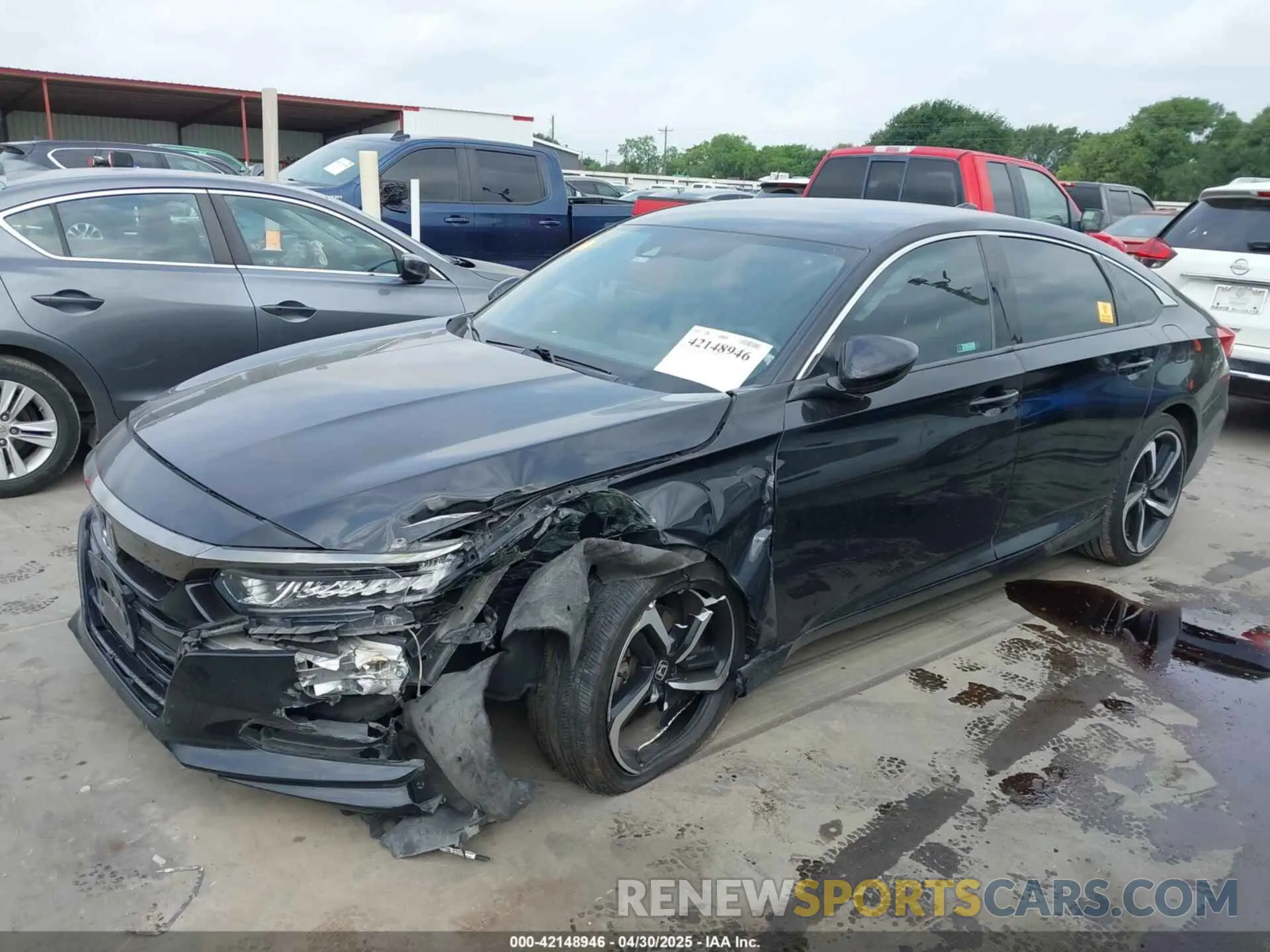 2 Фотография поврежденного автомобиля 1HGCV1F30LA108334 HONDA ACCORD 2020