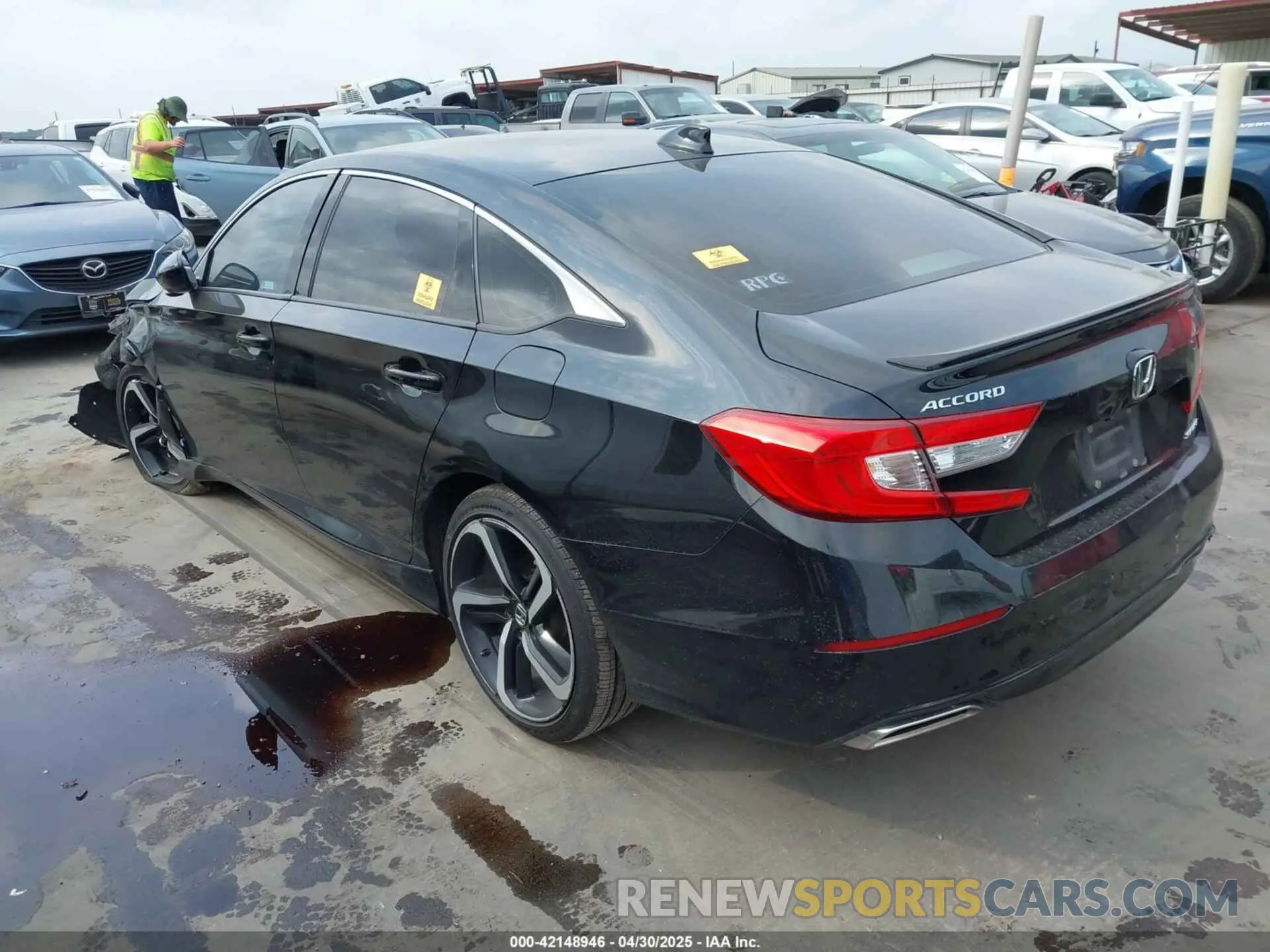 3 Фотография поврежденного автомобиля 1HGCV1F30LA108334 HONDA ACCORD 2020