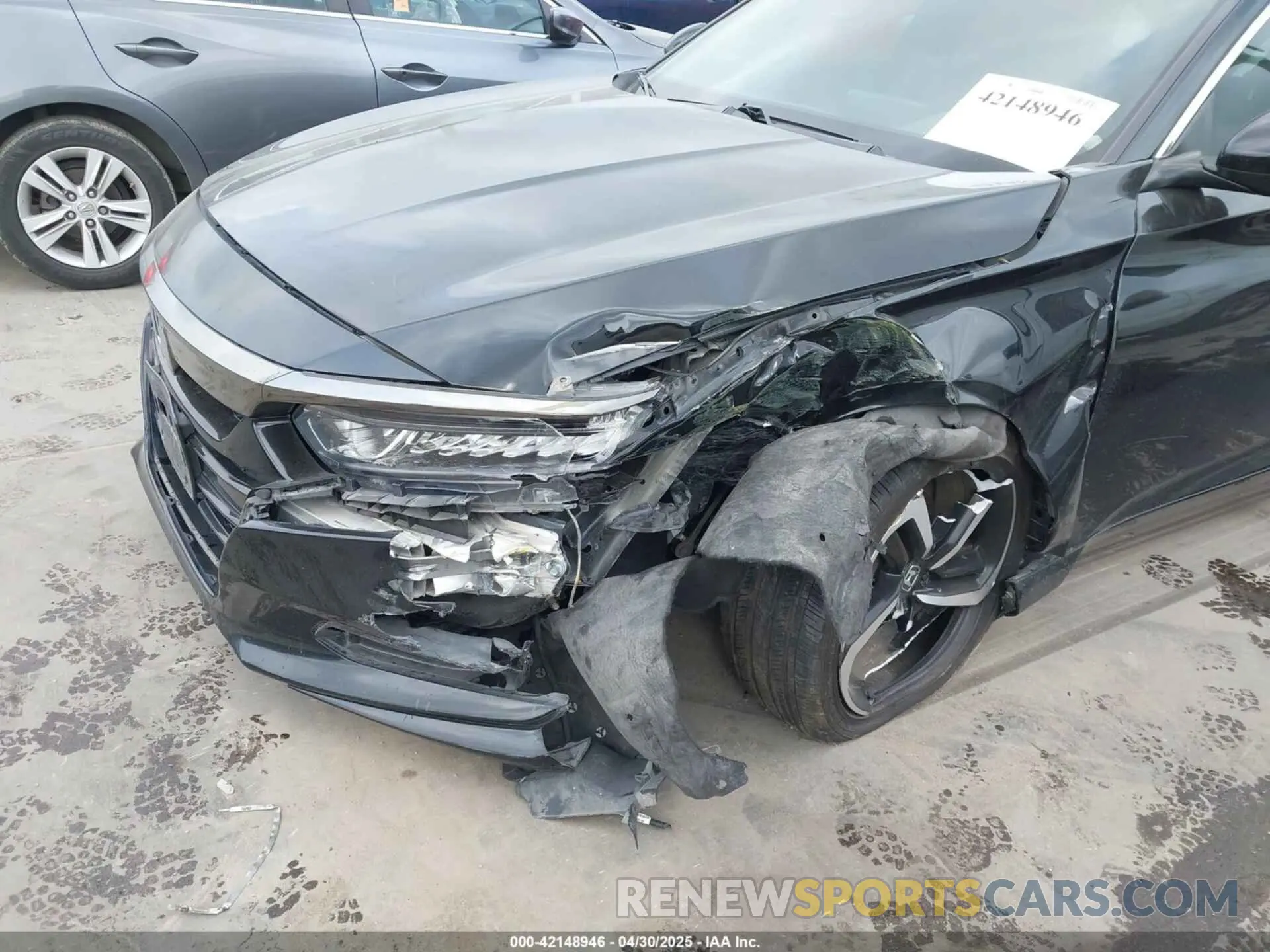 6 Фотография поврежденного автомобиля 1HGCV1F30LA108334 HONDA ACCORD 2020