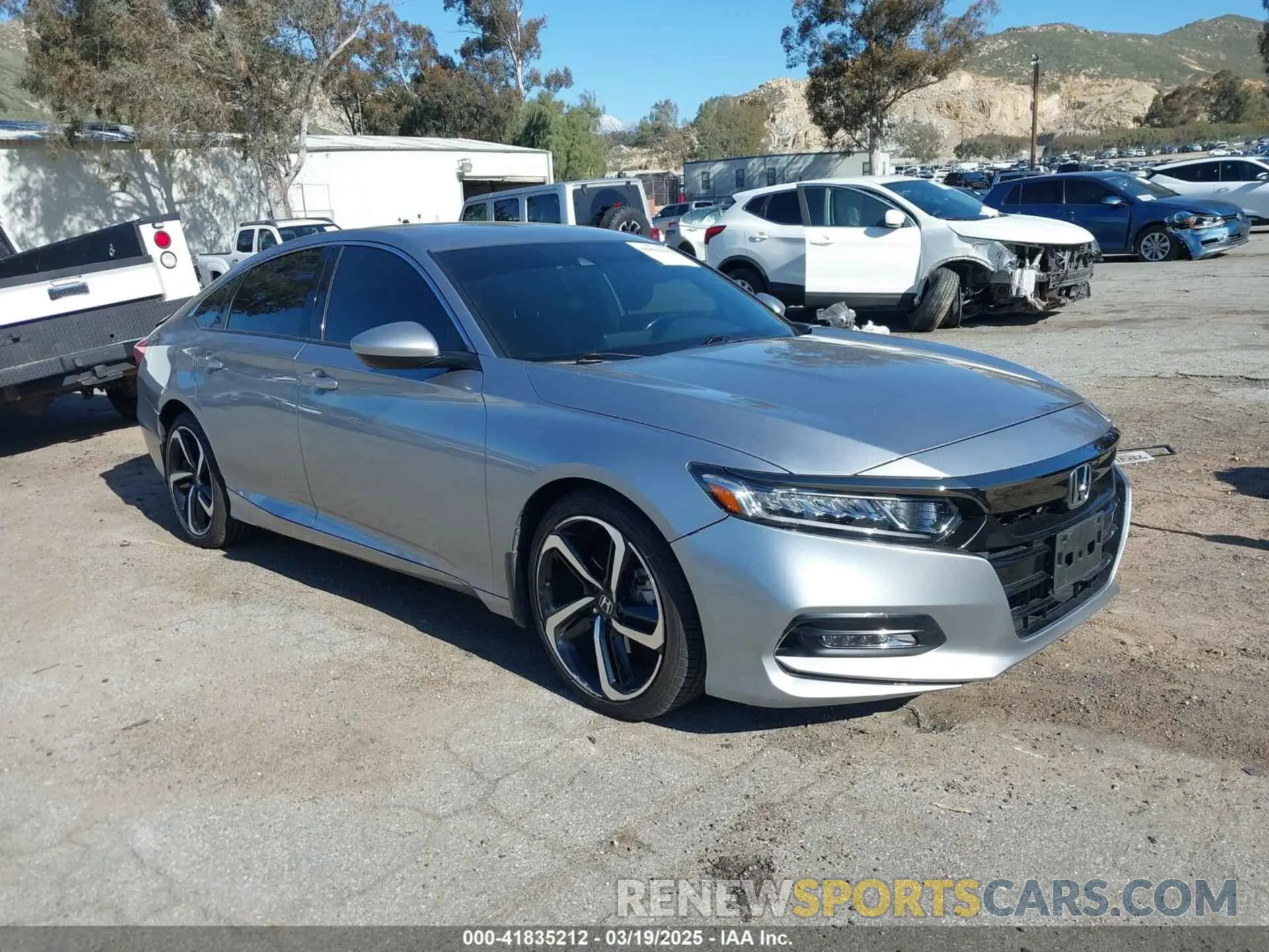 1 Photograph of a damaged car 1HGCV1F30LA143049 HONDA ACCORD 2020