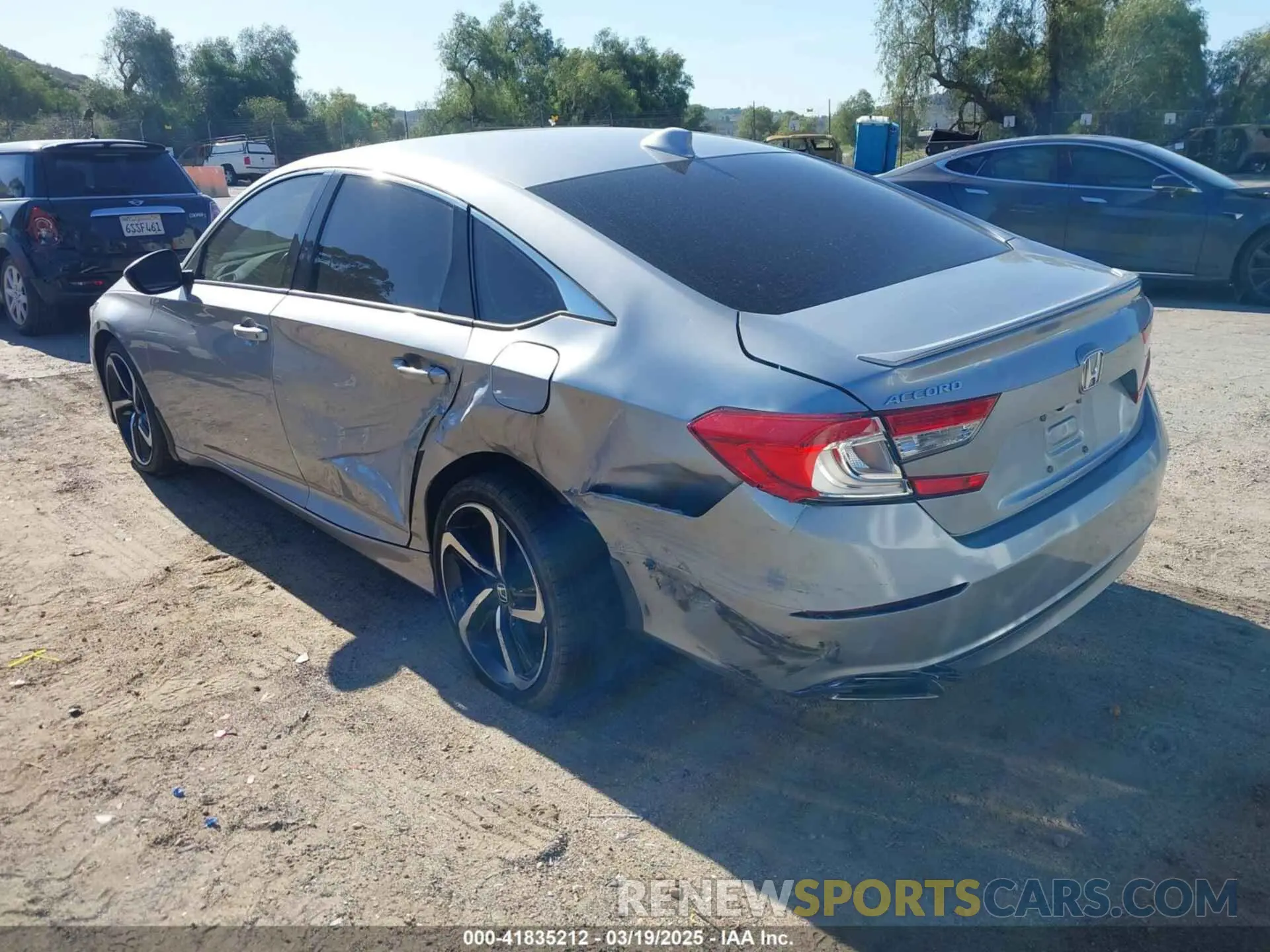3 Photograph of a damaged car 1HGCV1F30LA143049 HONDA ACCORD 2020
