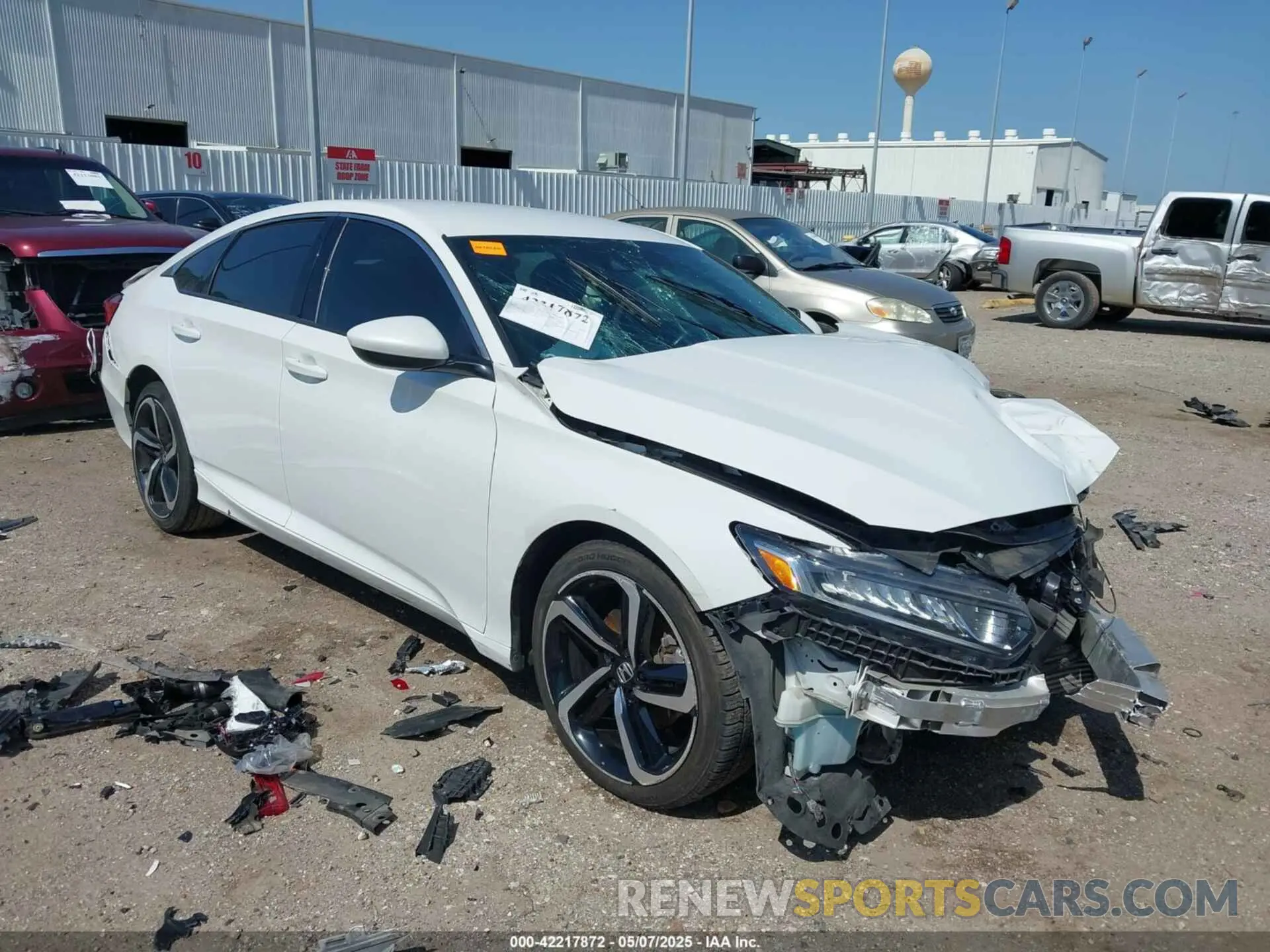 1 Photograph of a damaged car 1HGCV1F30LA147506 HONDA ACCORD 2020