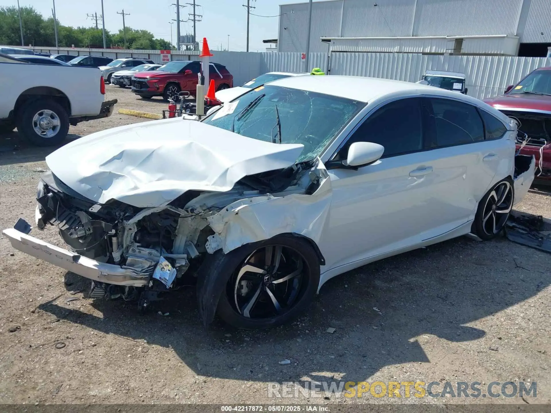 2 Photograph of a damaged car 1HGCV1F30LA147506 HONDA ACCORD 2020