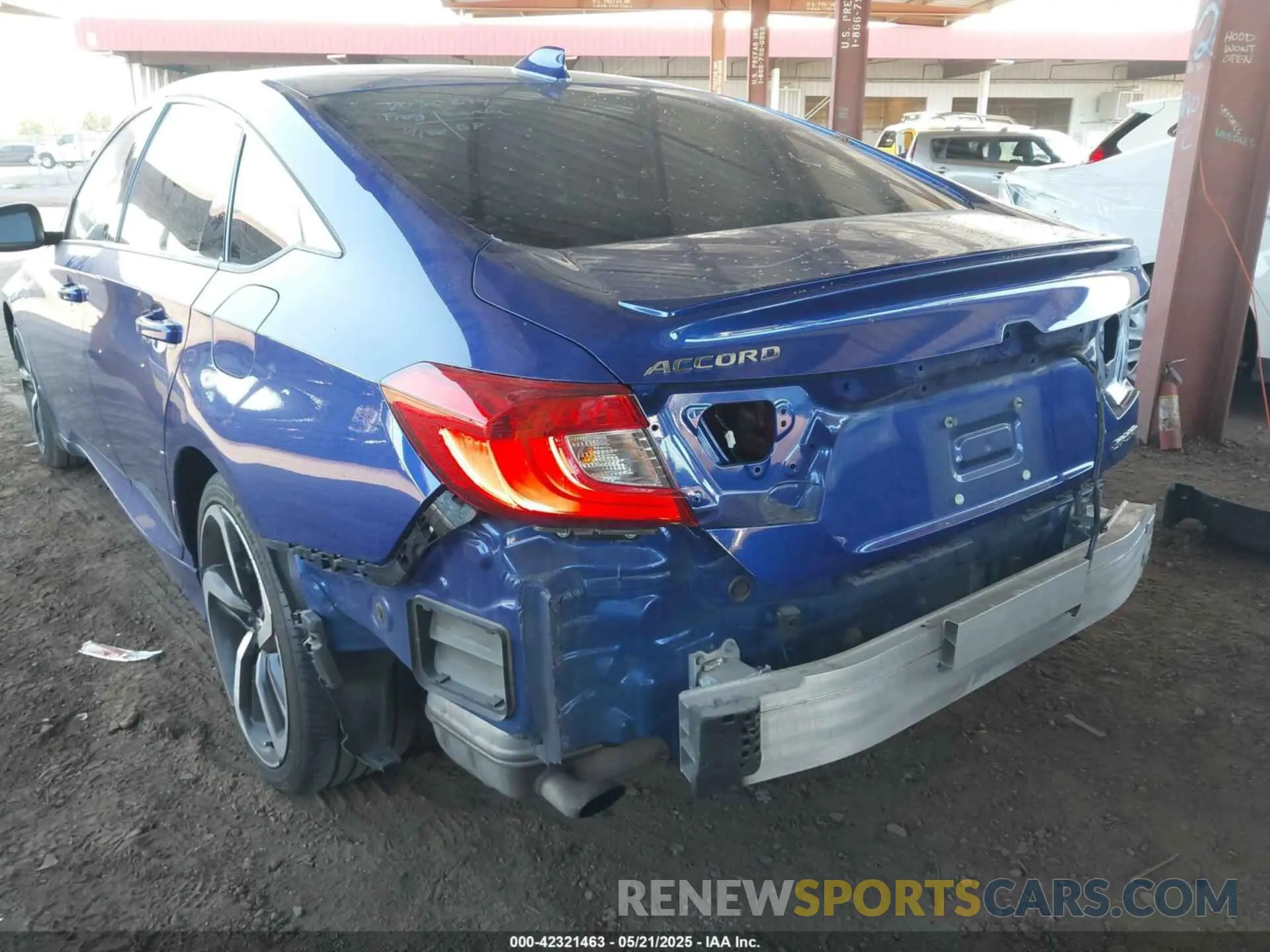 6 Фотография поврежденного автомобиля 1HGCV1F30LA147652 HONDA ACCORD 2020