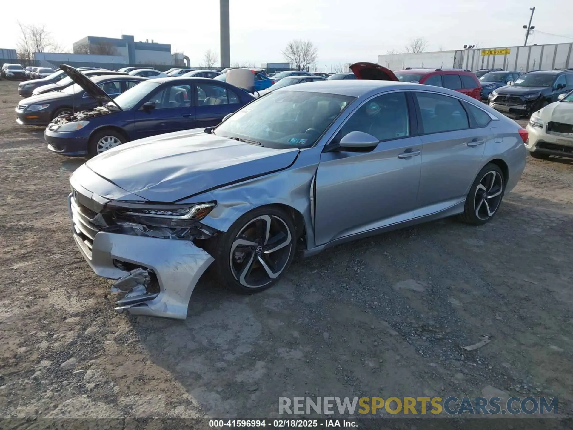 2 Photograph of a damaged car 1HGCV1F31LA024832 HONDA ACCORD 2020