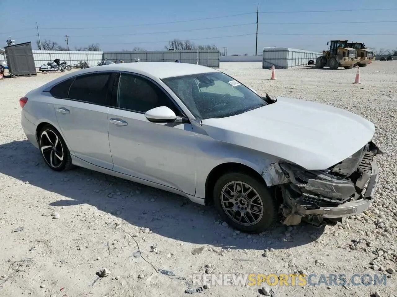 4 Photograph of a damaged car 1HGCV1F31LA034793 HONDA ACCORD 2020