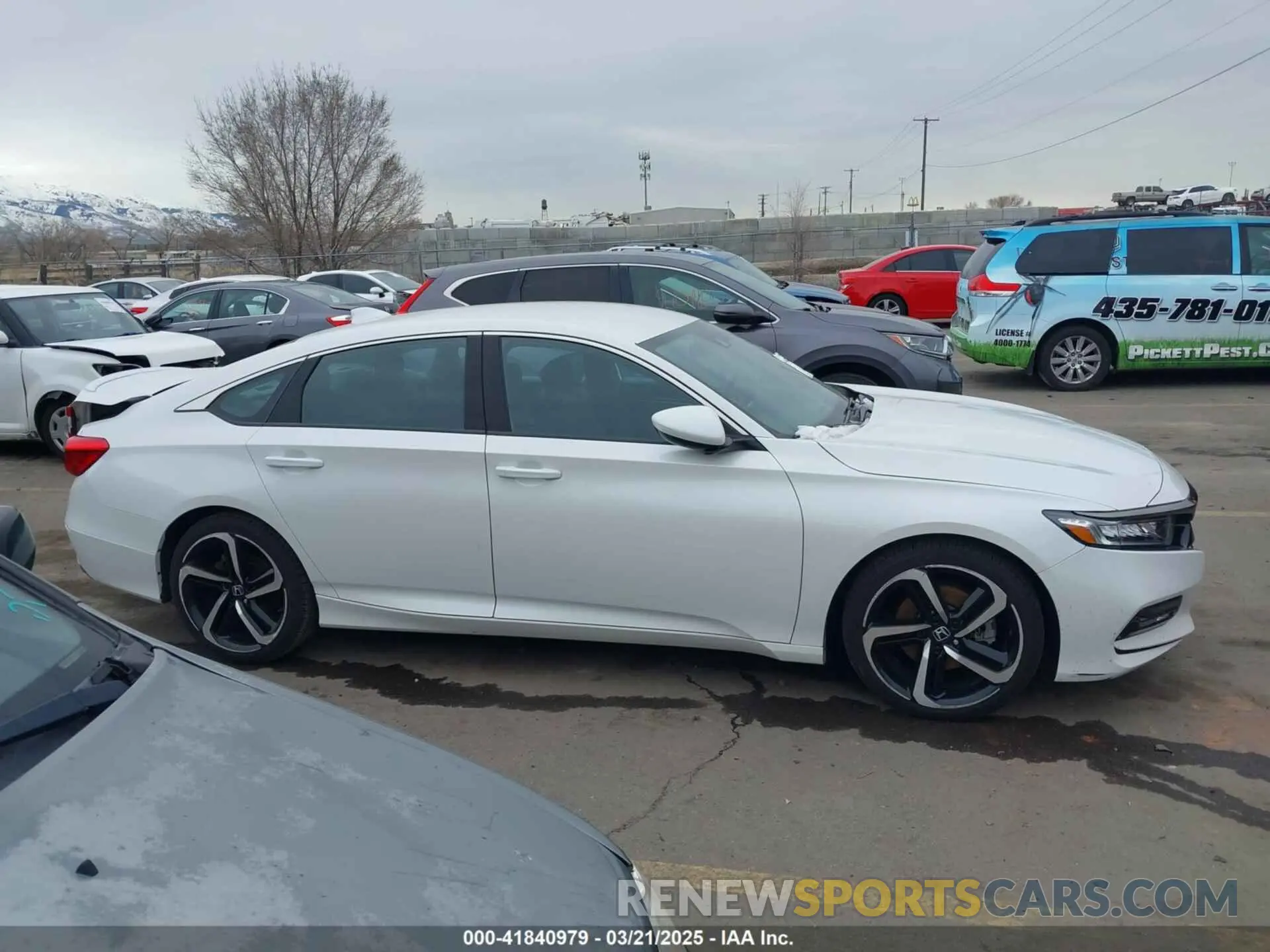13 Photograph of a damaged car 1HGCV1F31LA117401 HONDA ACCORD 2020