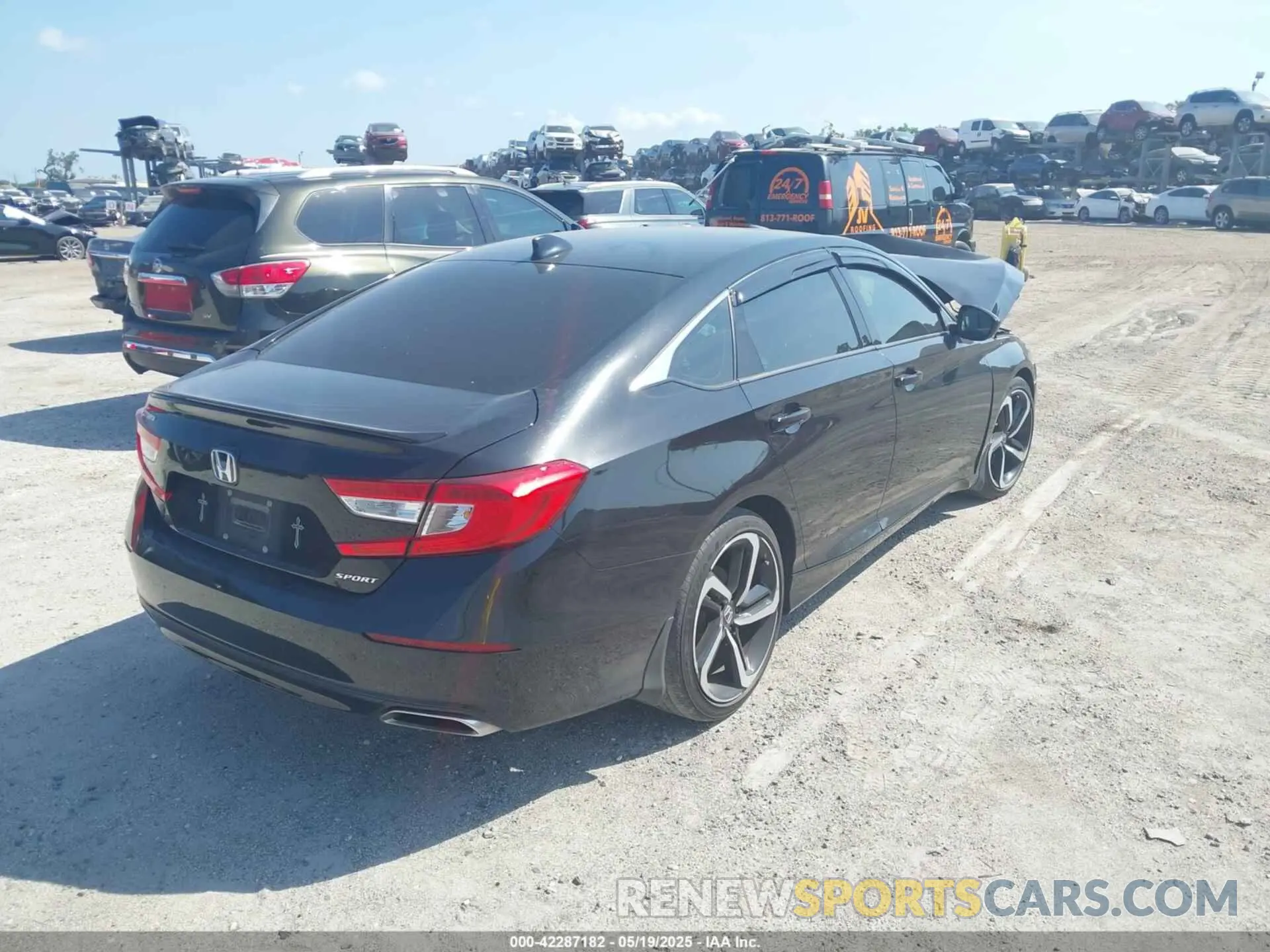 4 Photograph of a damaged car 1HGCV1F31LA135154 HONDA ACCORD 2020
