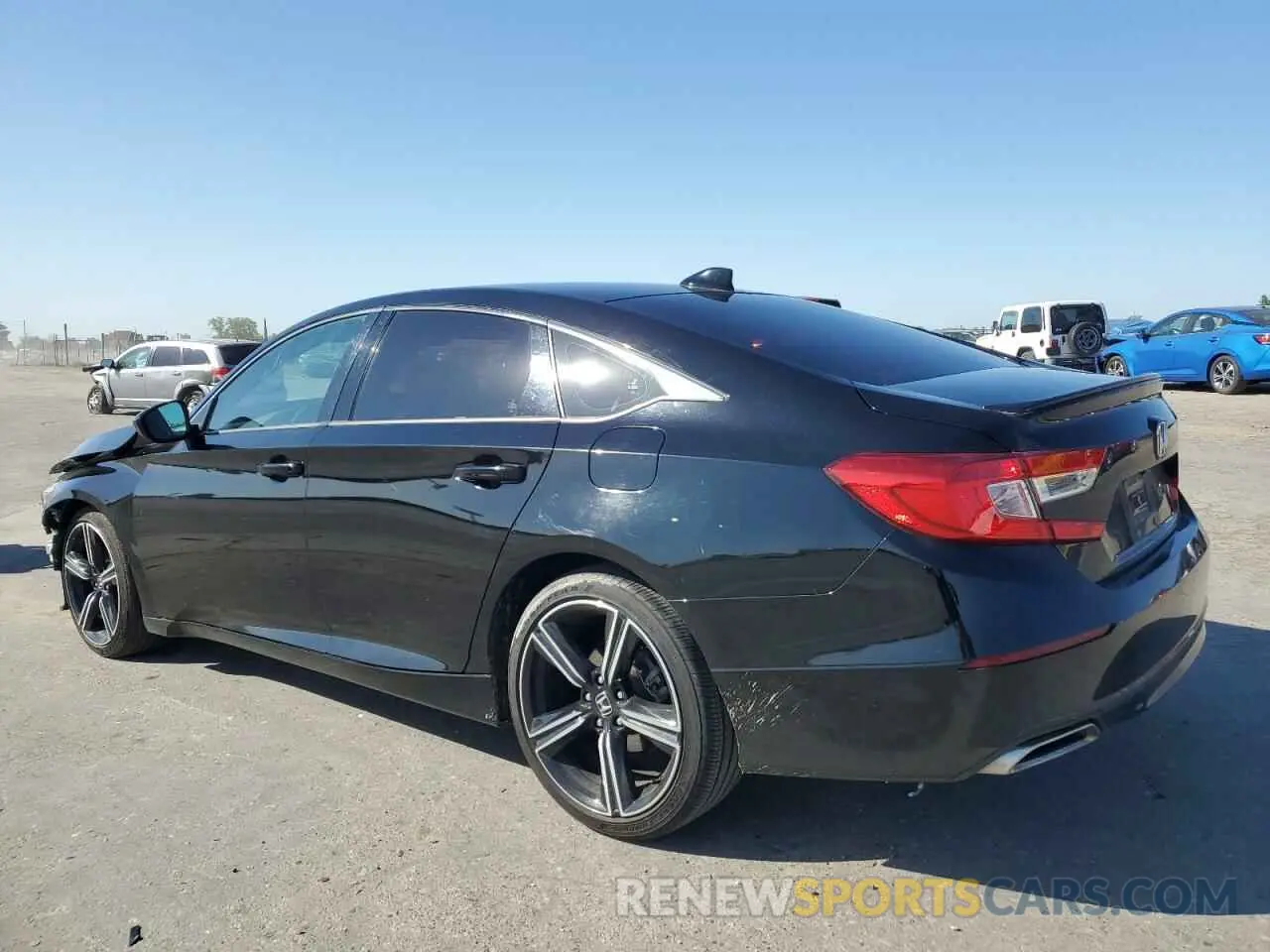 2 Photograph of a damaged car 1HGCV1F31LA137504 HONDA ACCORD 2020