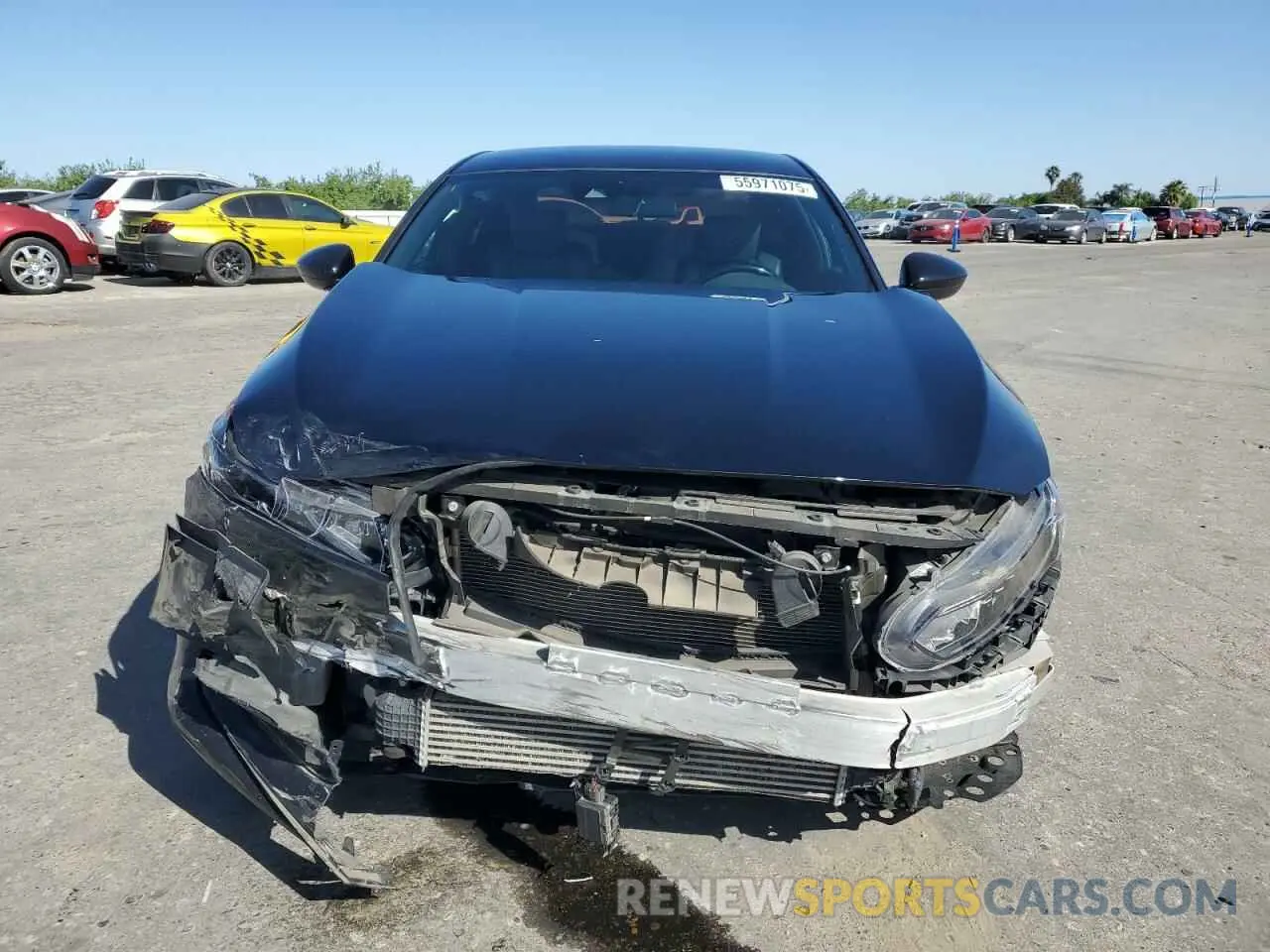 5 Photograph of a damaged car 1HGCV1F31LA137504 HONDA ACCORD 2020