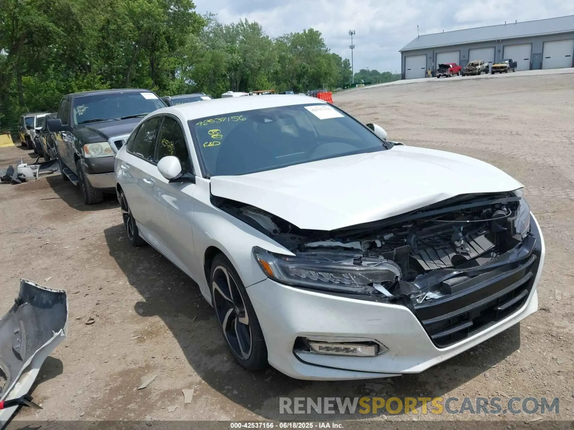 6 Фотография поврежденного автомобиля 1HGCV1F32LA006212 HONDA ACCORD 2020