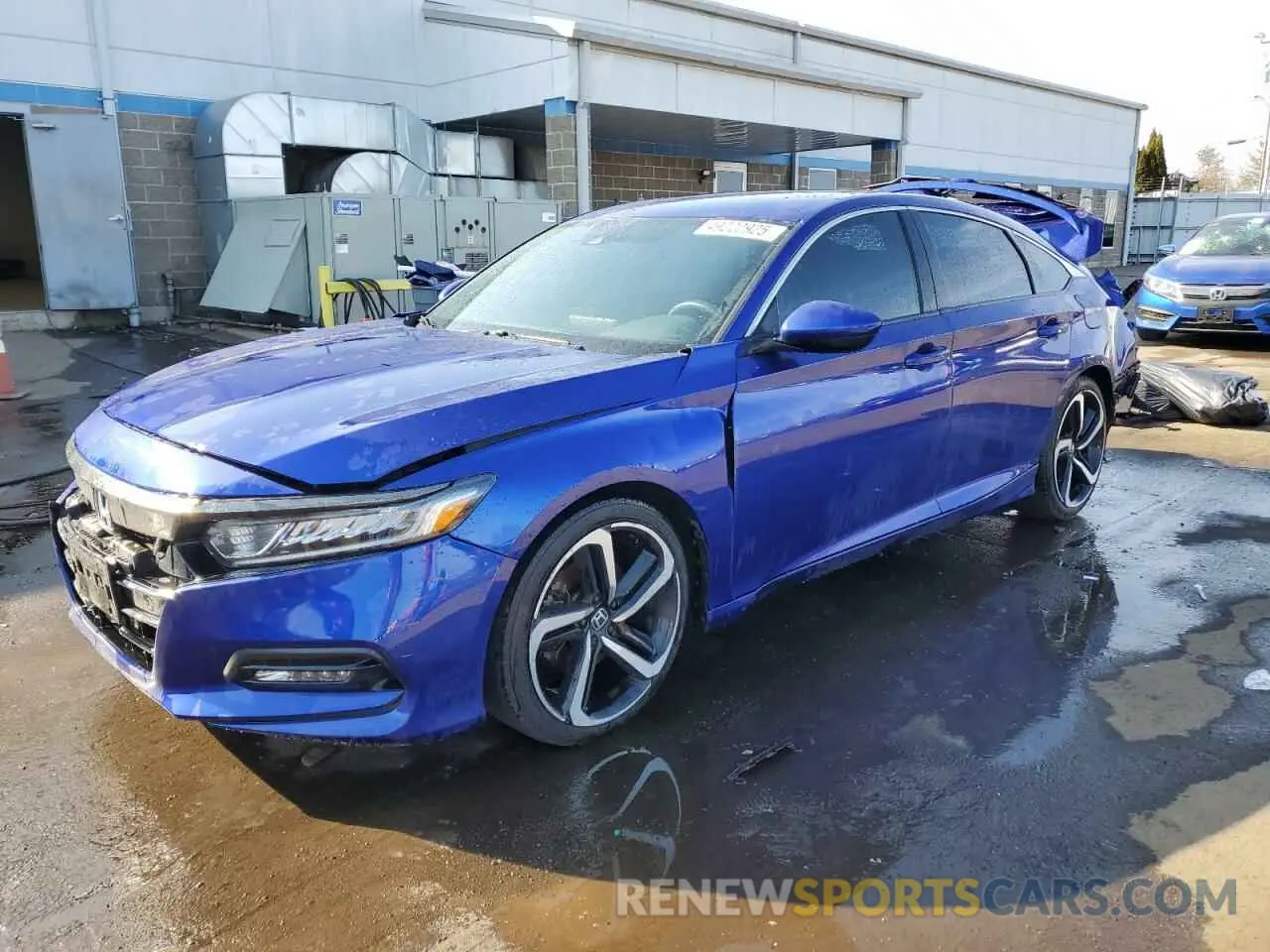 1 Photograph of a damaged car 1HGCV1F32LA057290 HONDA ACCORD 2020