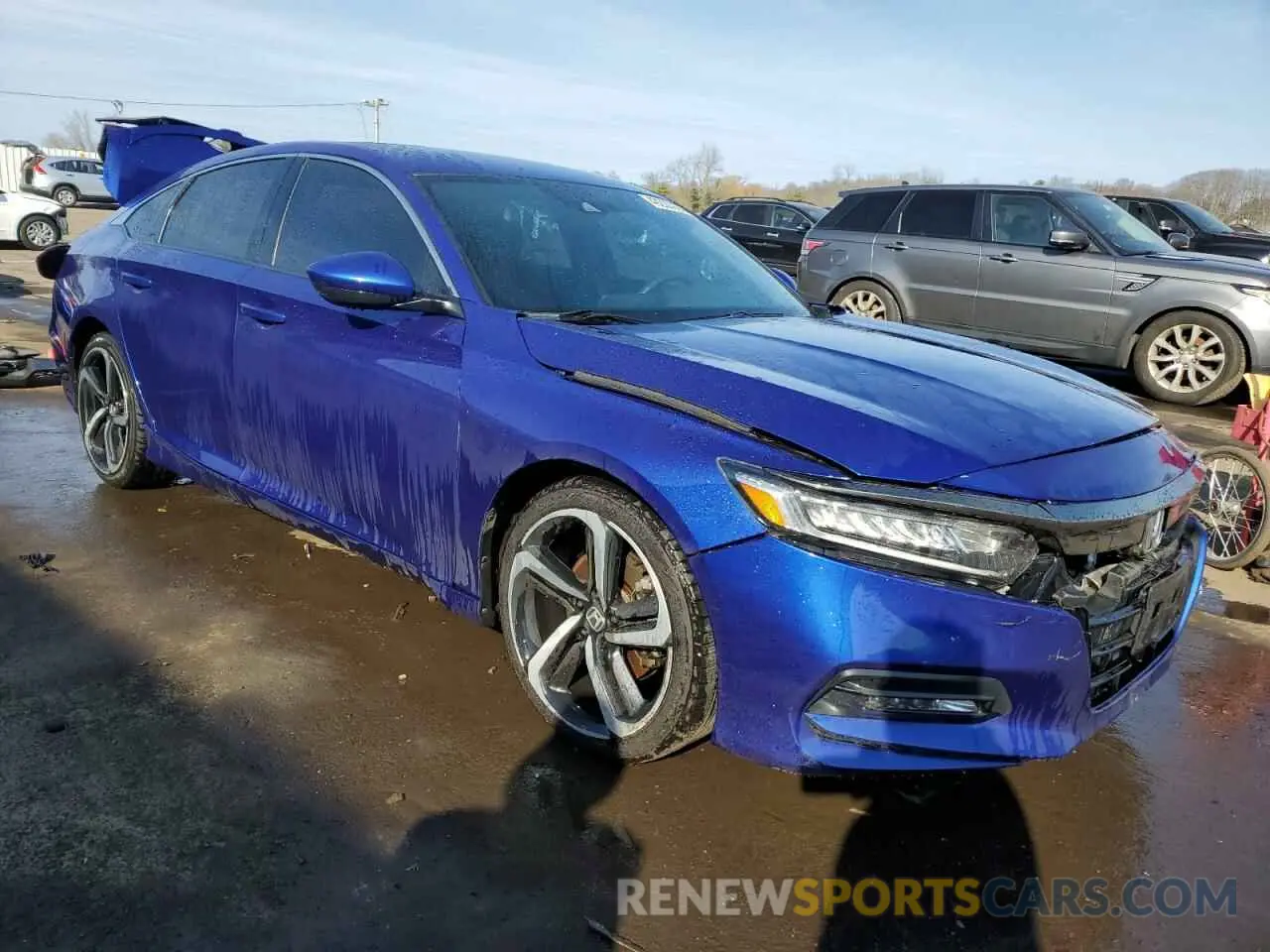 4 Photograph of a damaged car 1HGCV1F32LA057290 HONDA ACCORD 2020