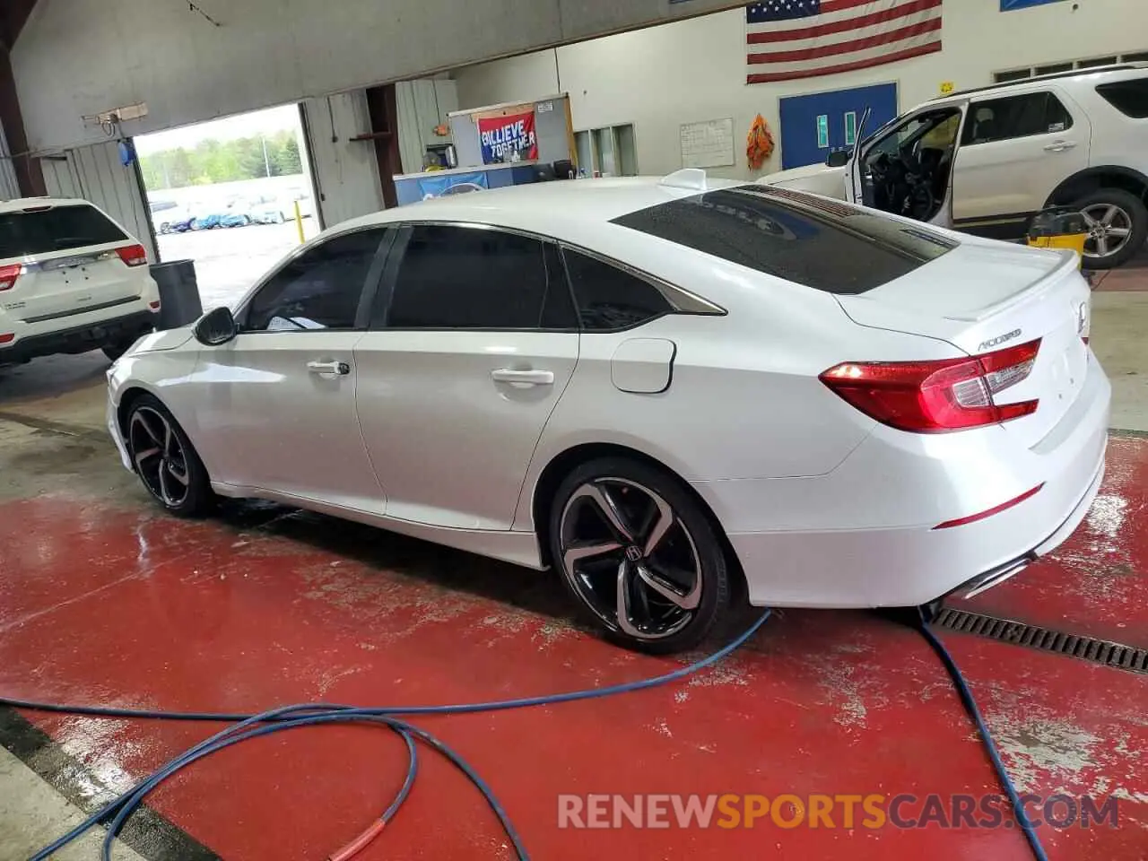 2 Photograph of a damaged car 1HGCV1F32LA057614 HONDA ACCORD 2020
