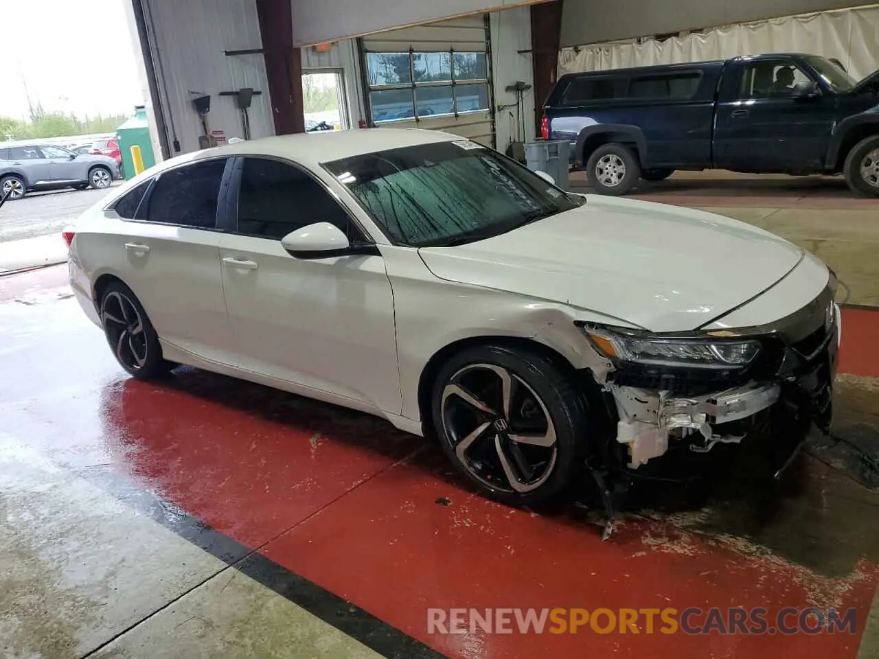 4 Photograph of a damaged car 1HGCV1F32LA057614 HONDA ACCORD 2020
