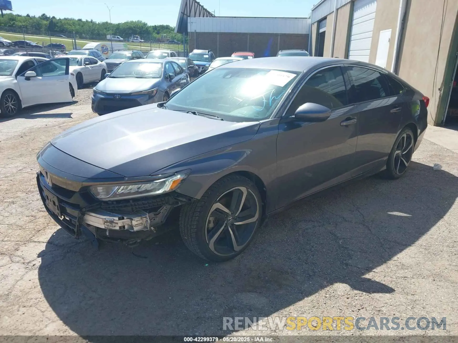 2 Photograph of a damaged car 1HGCV1F32LA059573 HONDA ACCORD 2020