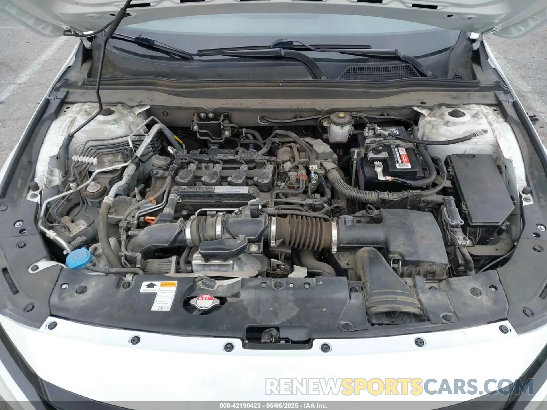 10 Photograph of a damaged car 1HGCV1F32LA074025 HONDA ACCORD 2020
