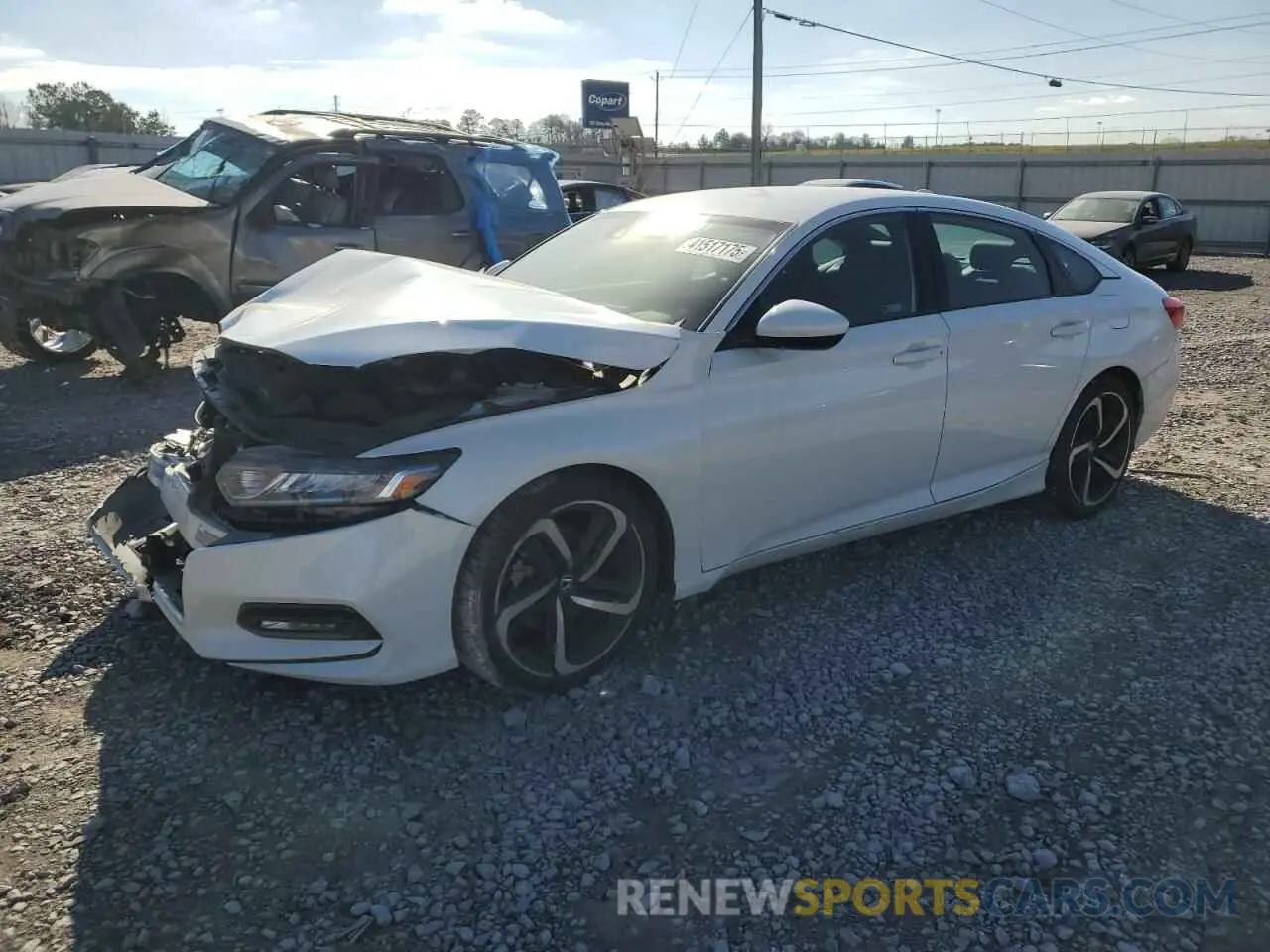 1 Фотография поврежденного автомобиля 1HGCV1F32LA089186 HONDA ACCORD 2020