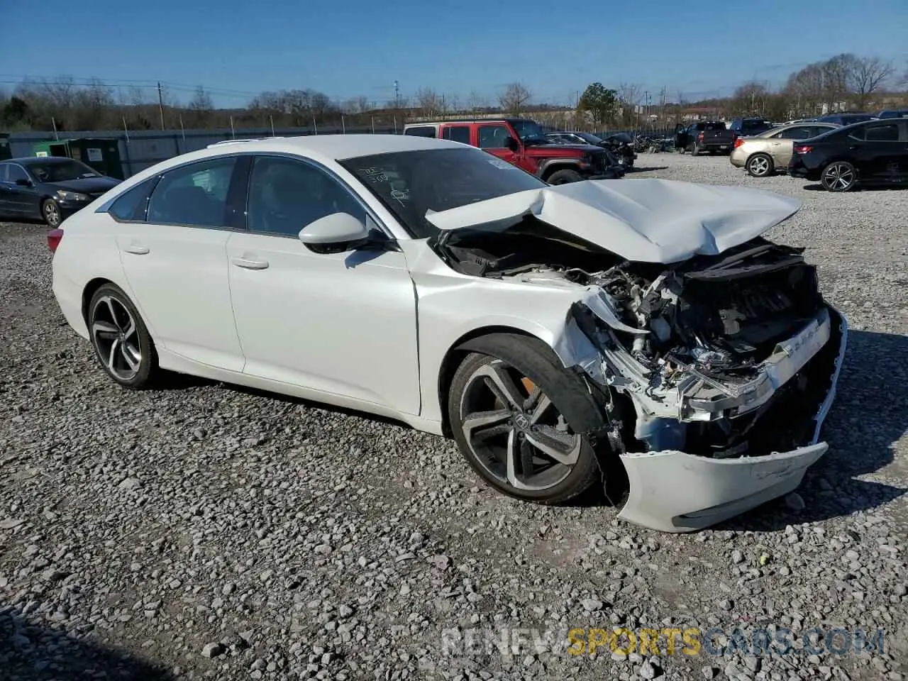 4 Фотография поврежденного автомобиля 1HGCV1F32LA089186 HONDA ACCORD 2020