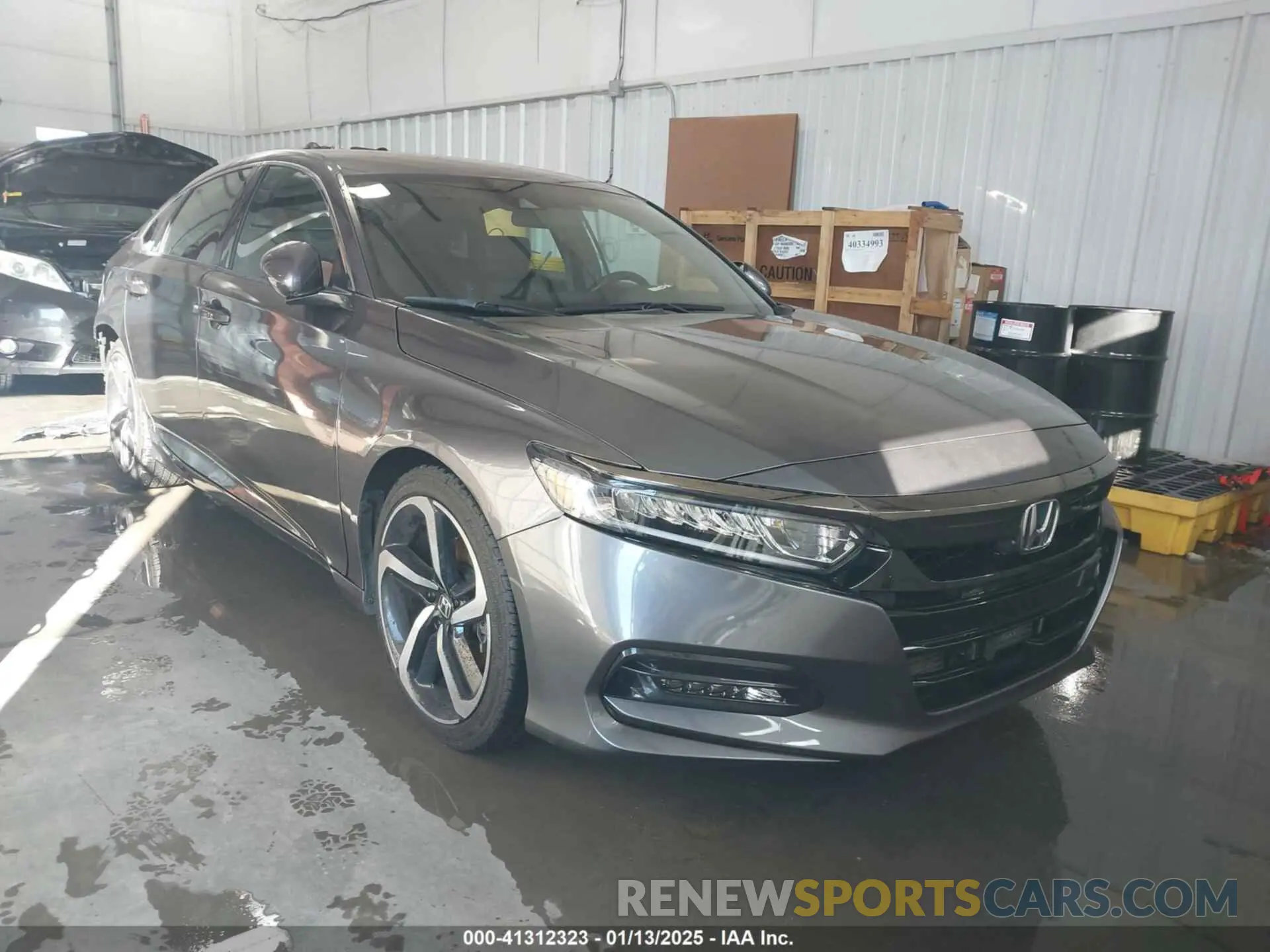 1 Photograph of a damaged car 1HGCV1F32LA107024 HONDA ACCORD 2020