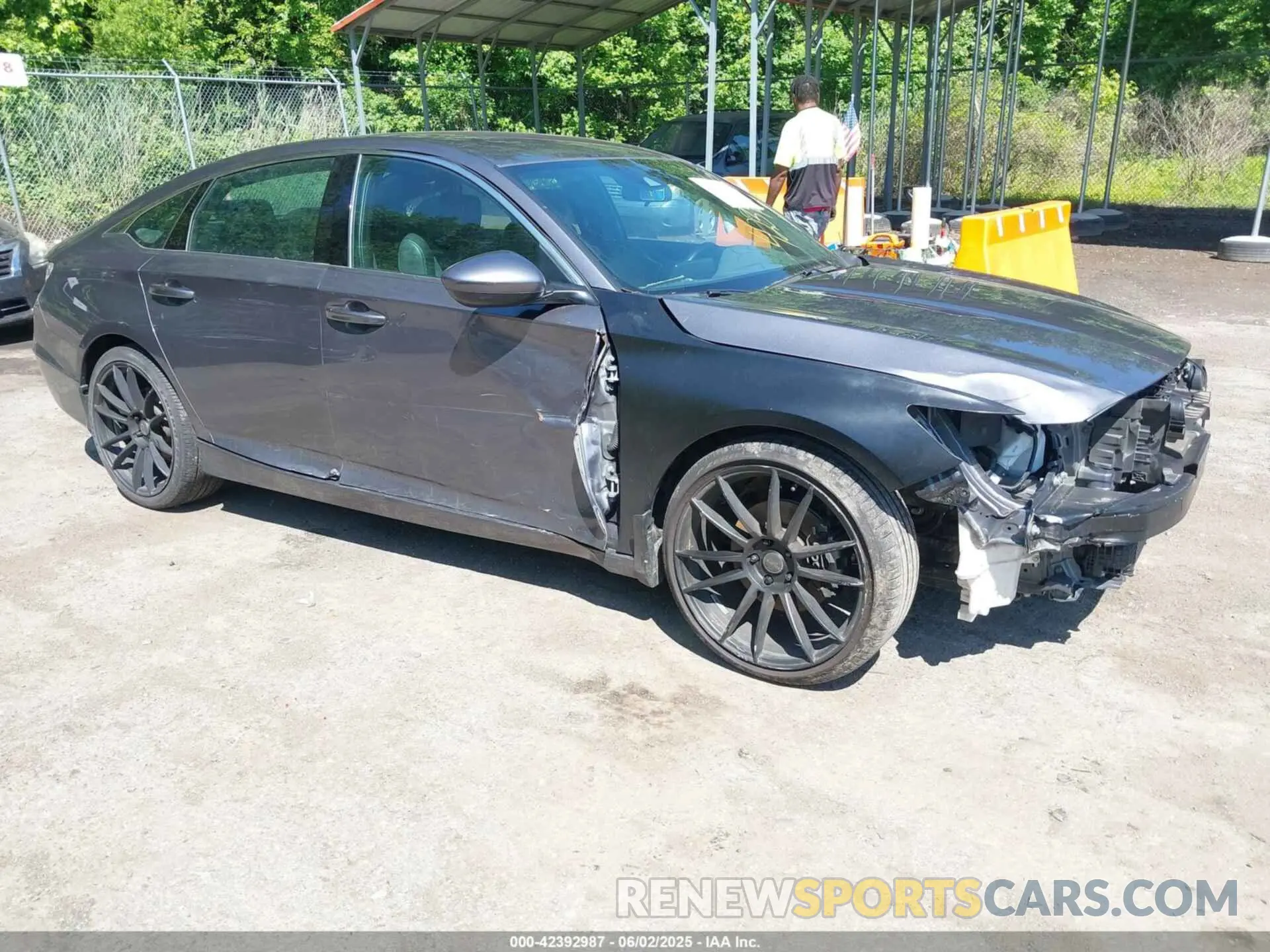 1 Photograph of a damaged car 1HGCV1F32LA128441 HONDA ACCORD 2020