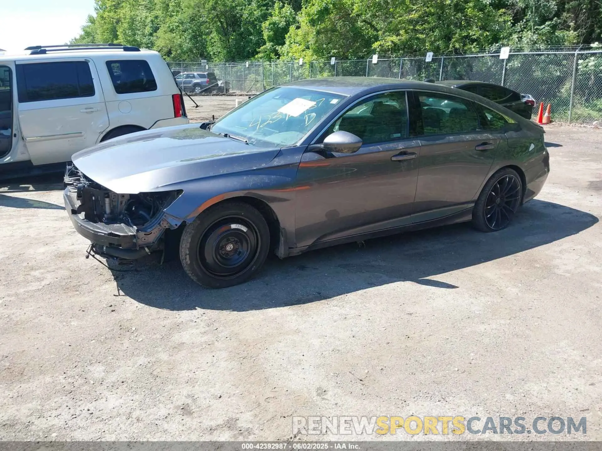 2 Photograph of a damaged car 1HGCV1F32LA128441 HONDA ACCORD 2020