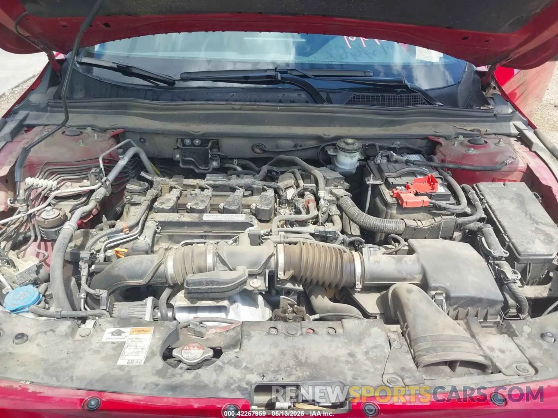 10 Photograph of a damaged car 1HGCV1F32LA136295 HONDA ACCORD 2020