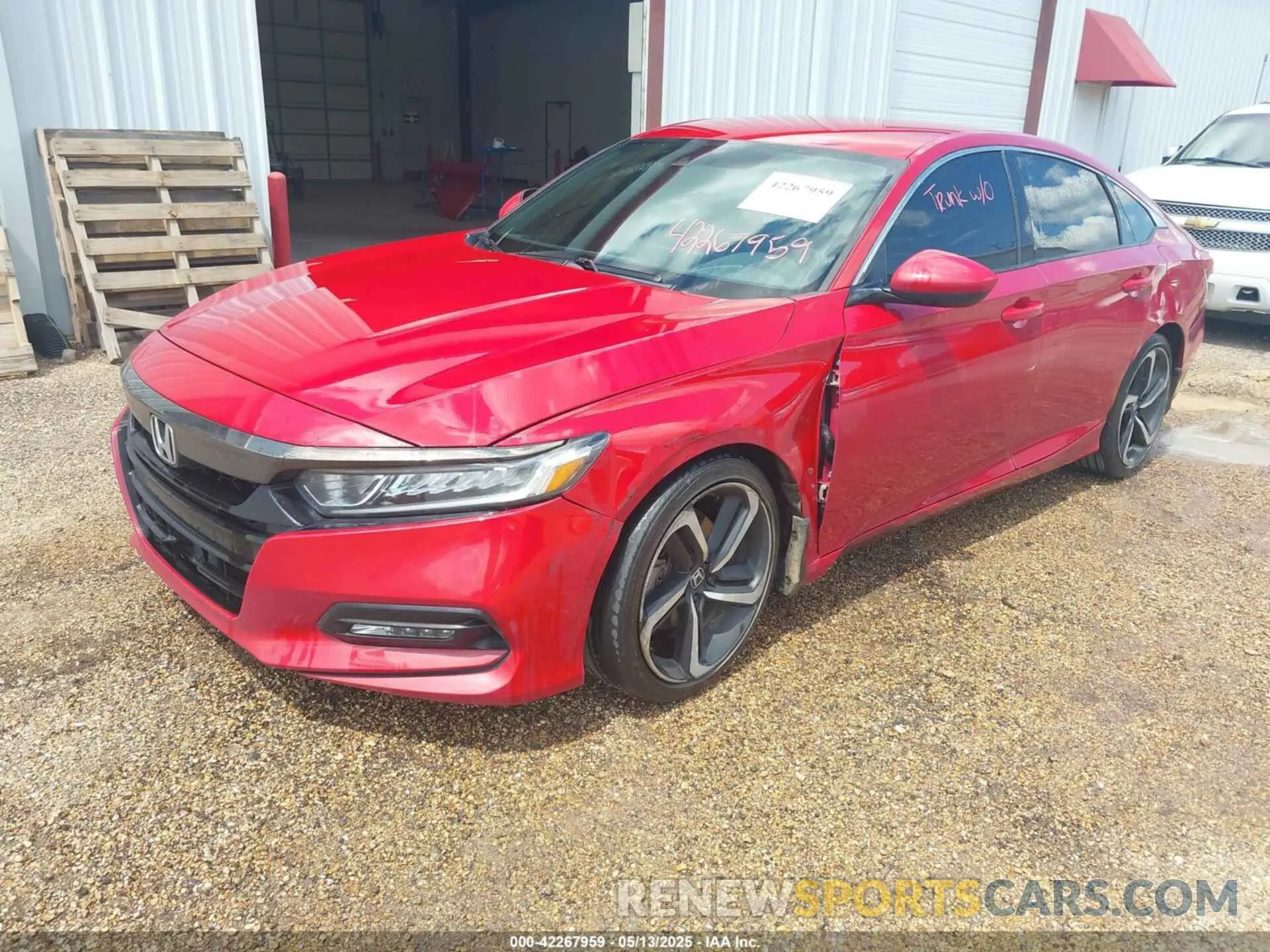 2 Photograph of a damaged car 1HGCV1F32LA136295 HONDA ACCORD 2020