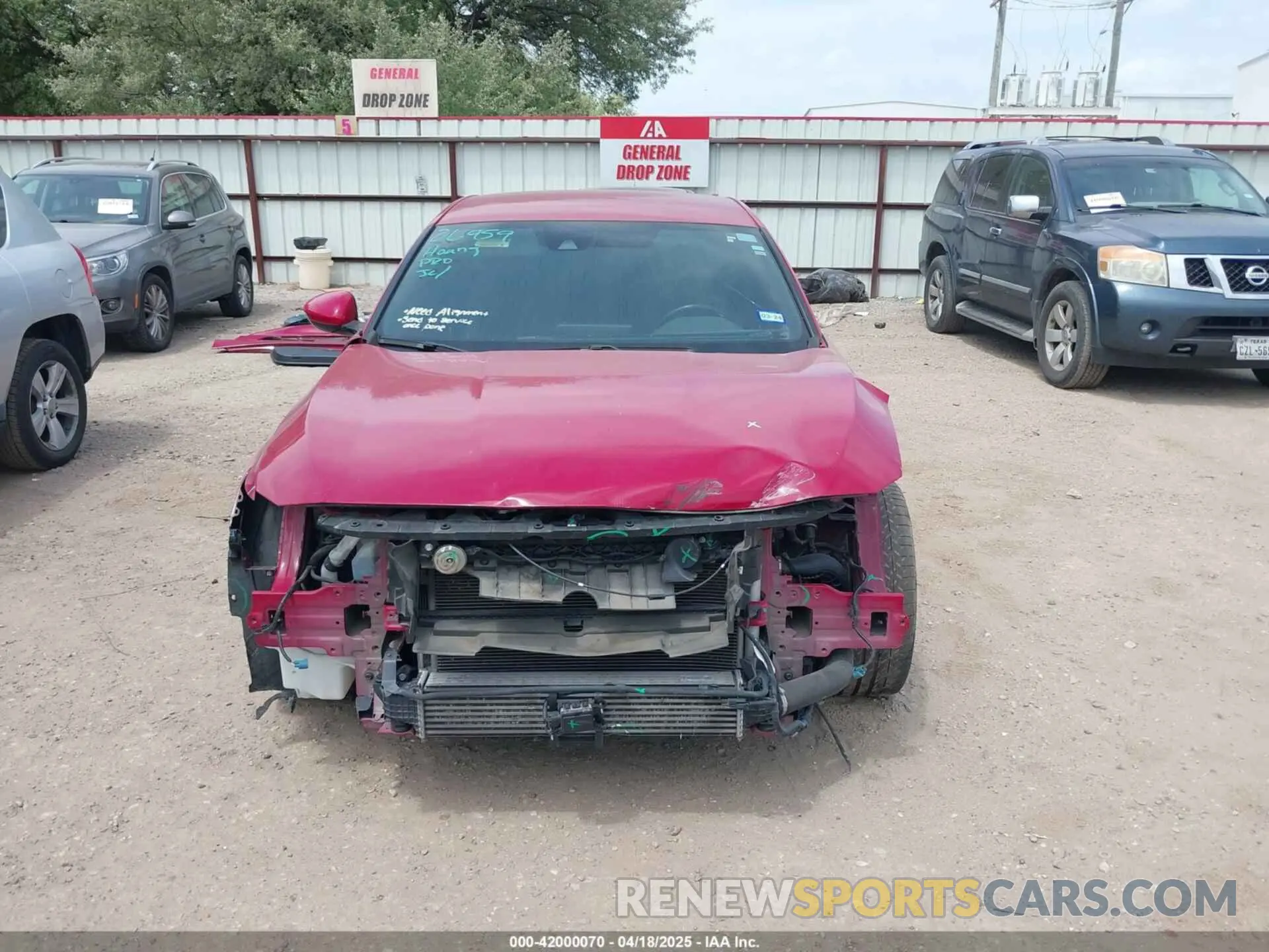 13 Photograph of a damaged car 1HGCV1F33LA004100 HONDA ACCORD 2020