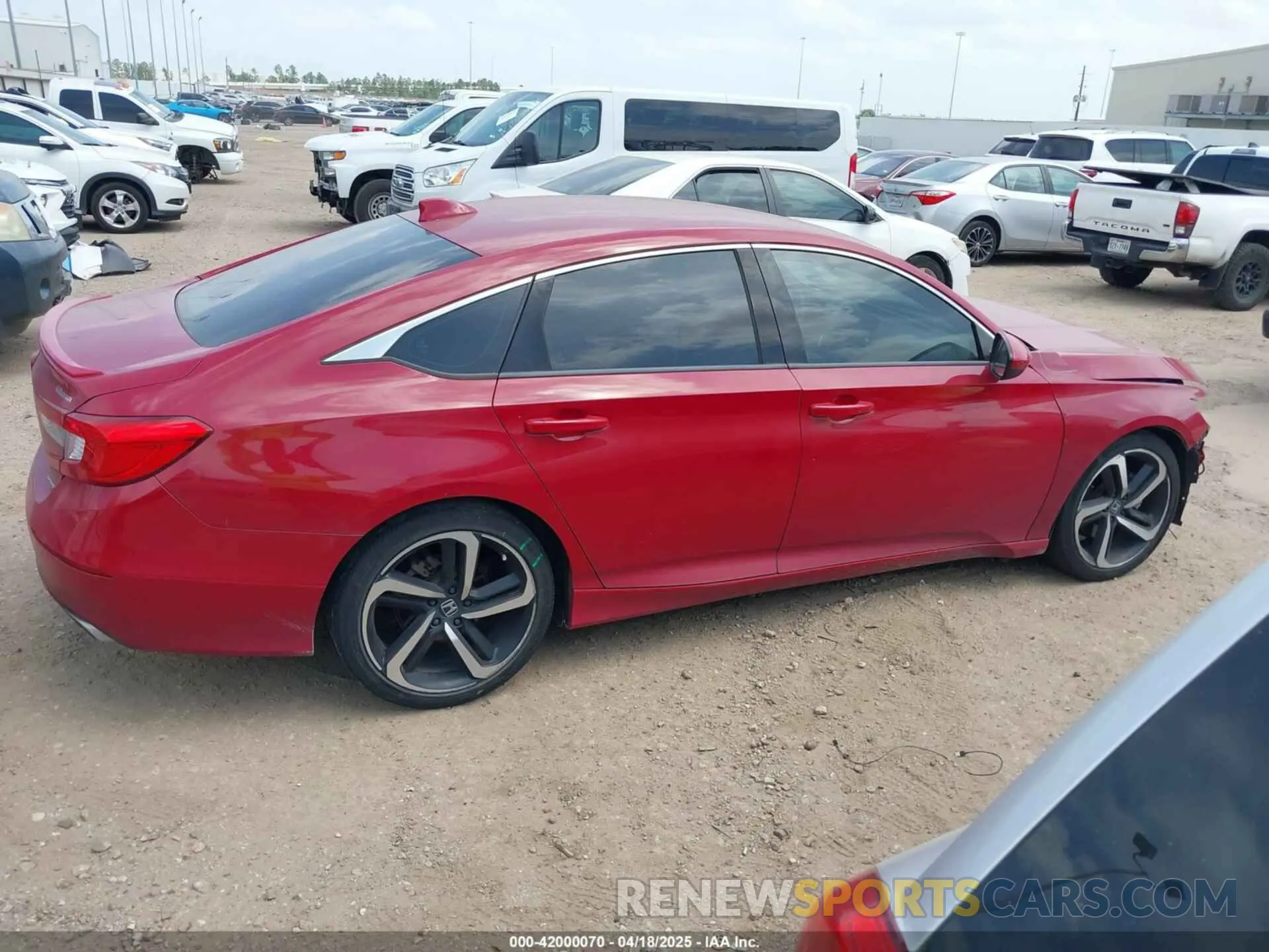 14 Photograph of a damaged car 1HGCV1F33LA004100 HONDA ACCORD 2020