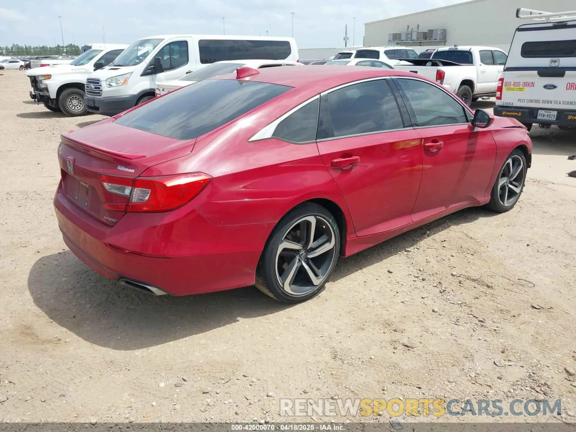 4 Photograph of a damaged car 1HGCV1F33LA004100 HONDA ACCORD 2020