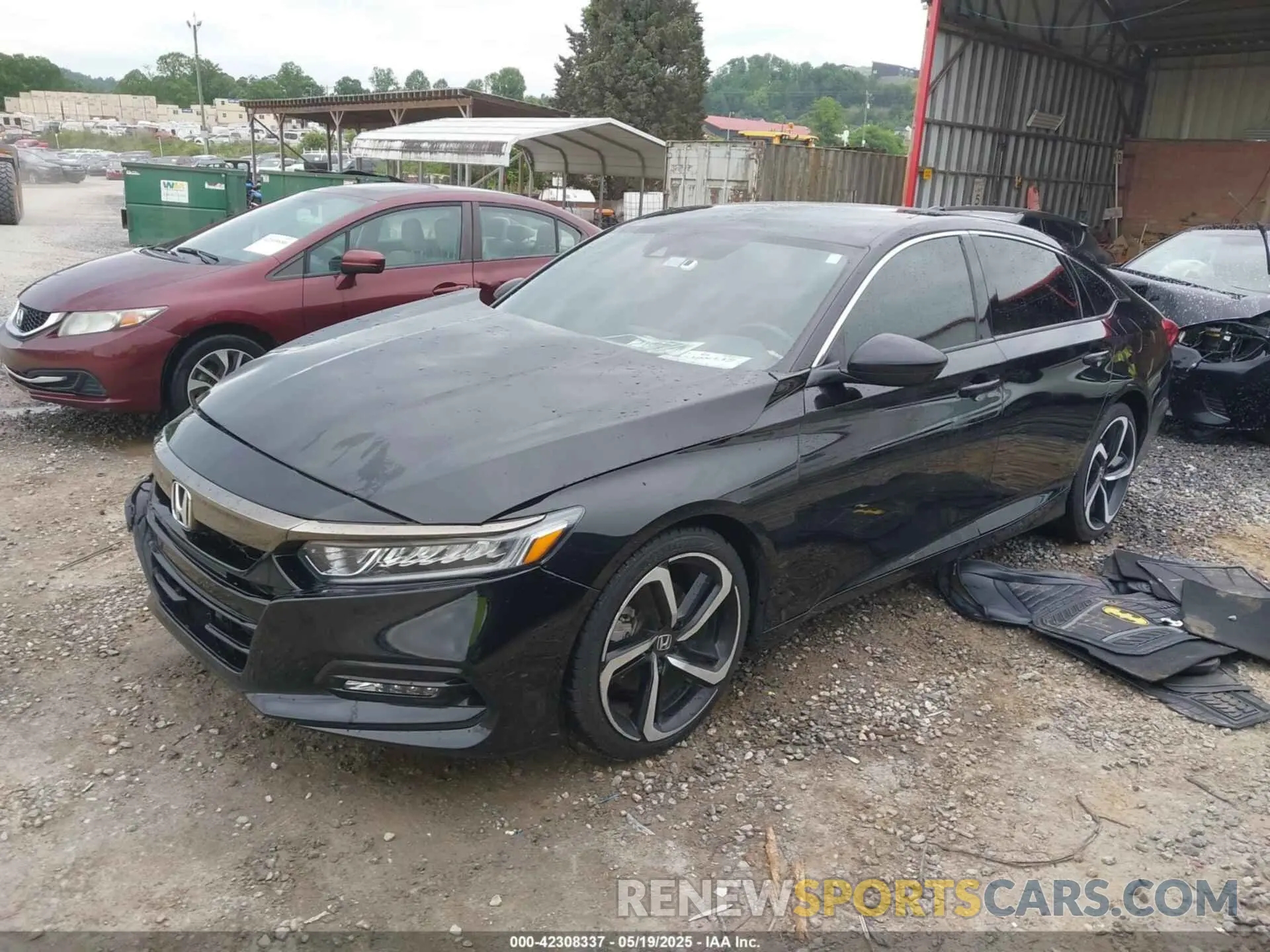 2 Photograph of a damaged car 1HGCV1F33LA042023 HONDA ACCORD 2020