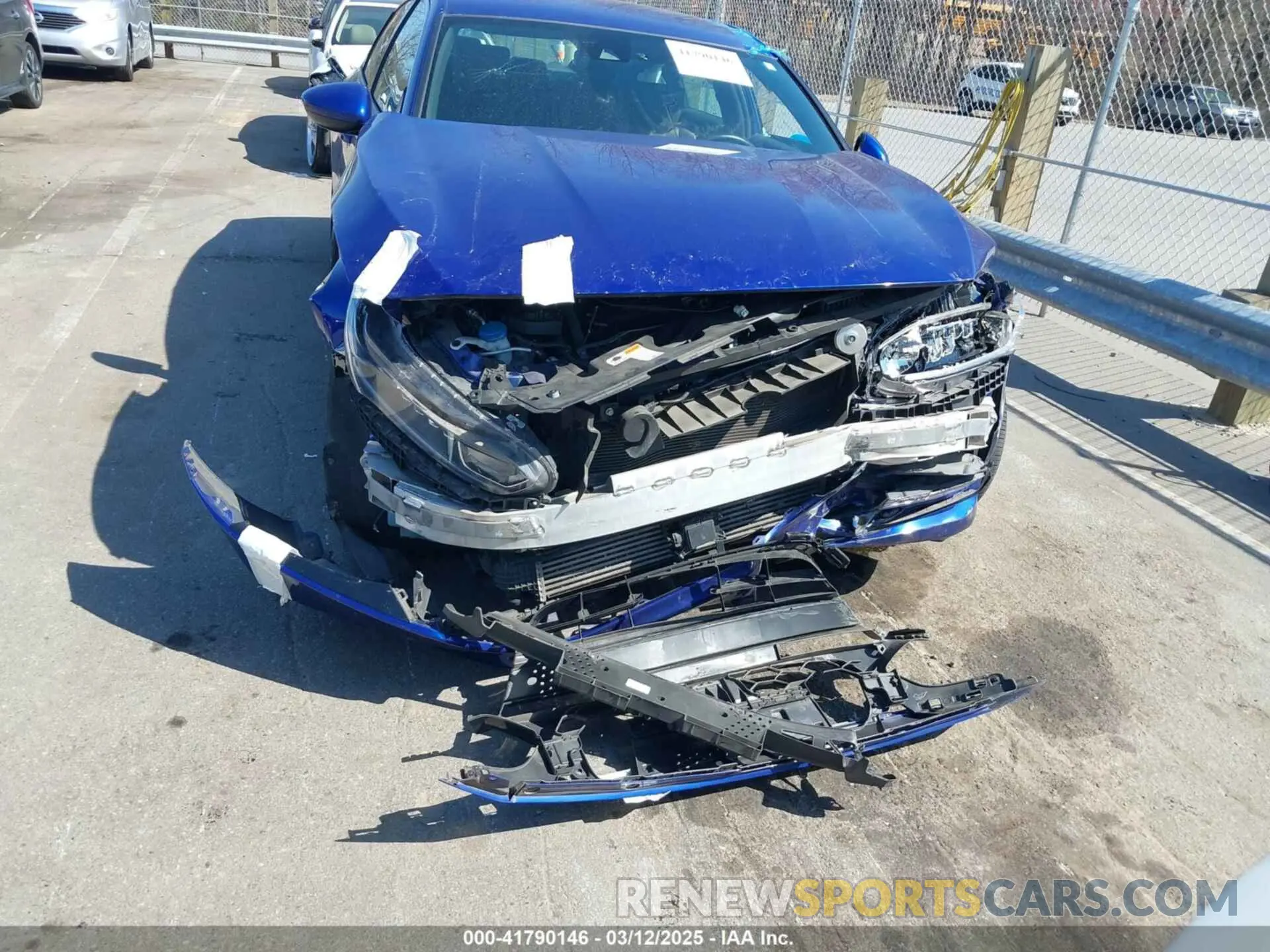 6 Photograph of a damaged car 1HGCV1F33LA057329 HONDA ACCORD 2020