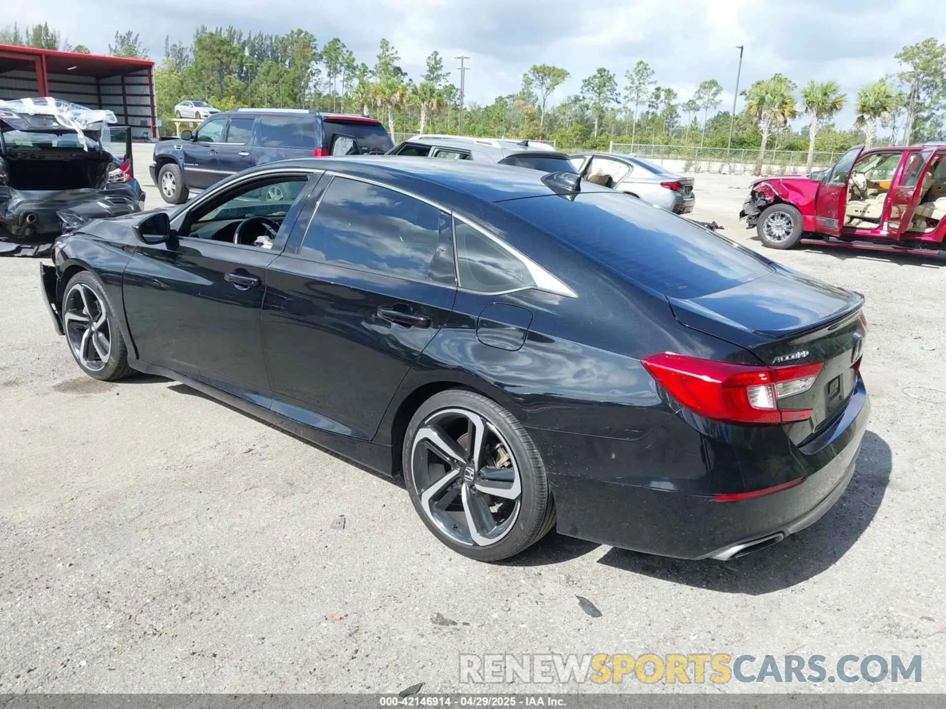 3 Photograph of a damaged car 1HGCV1F33LA082182 HONDA ACCORD 2020