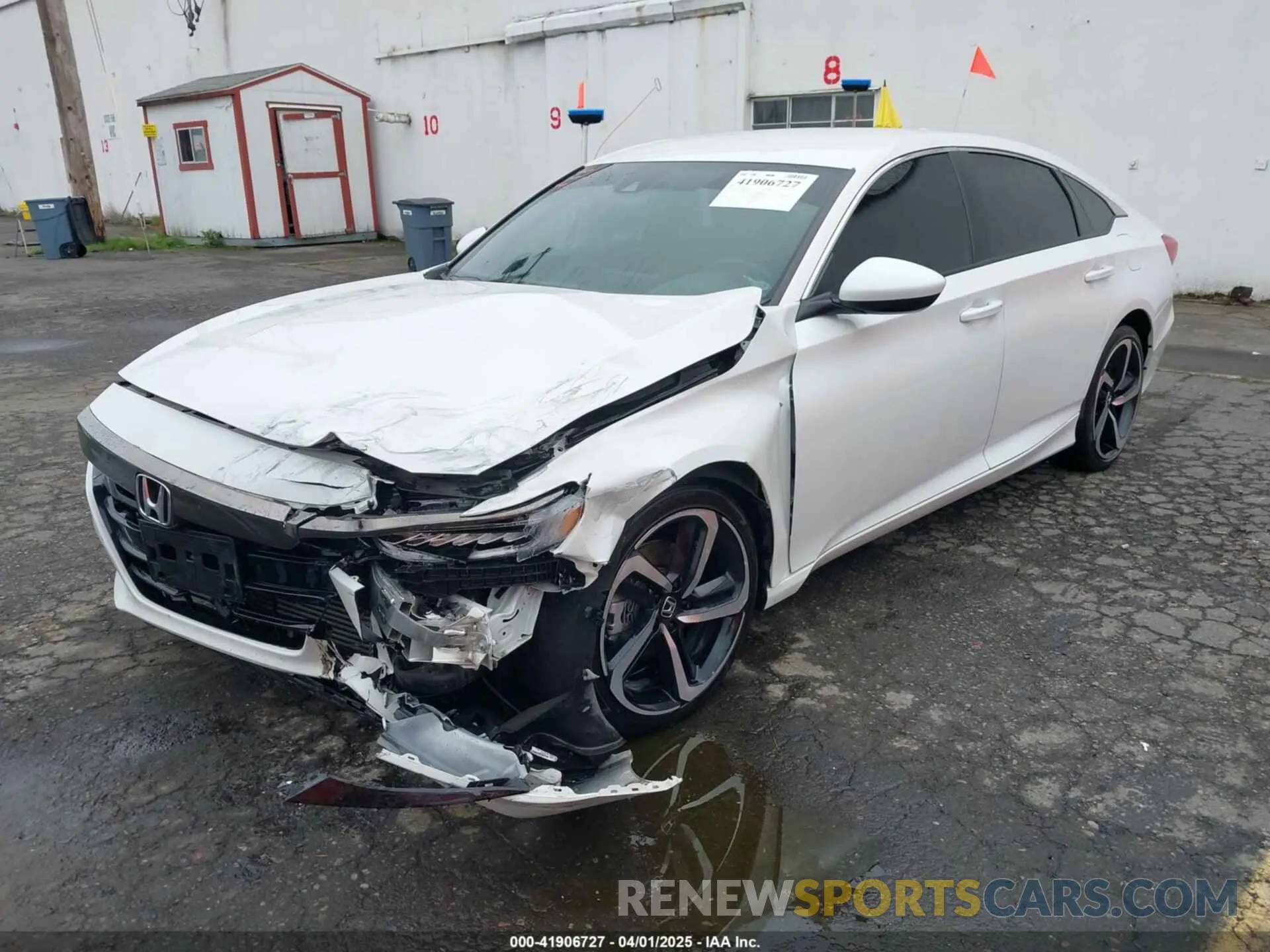6 Photograph of a damaged car 1HGCV1F33LA142669 HONDA ACCORD 2020