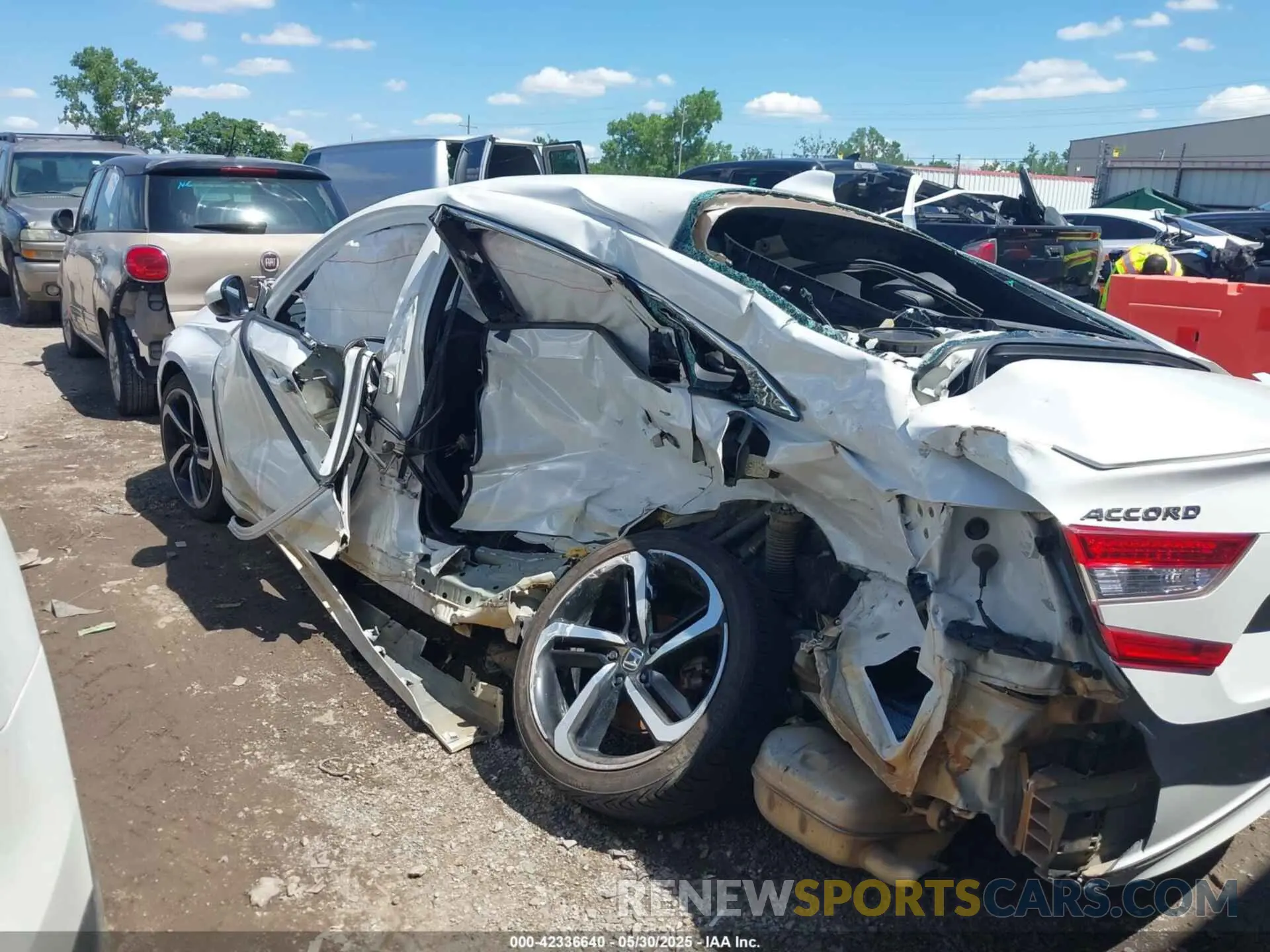 6 Photograph of a damaged car 1HGCV1F34LA004204 HONDA ACCORD 2020