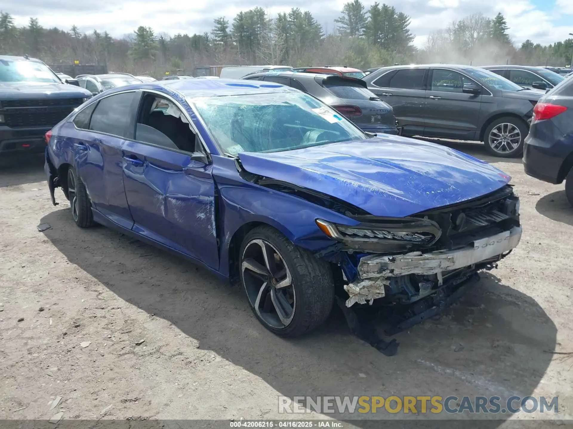 1 Photograph of a damaged car 1HGCV1F34LA069053 HONDA ACCORD 2020