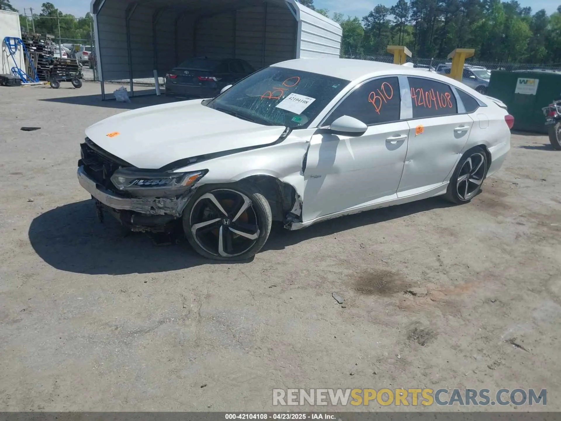 2 Фотография поврежденного автомобиля 1HGCV1F34LA082031 HONDA ACCORD 2020