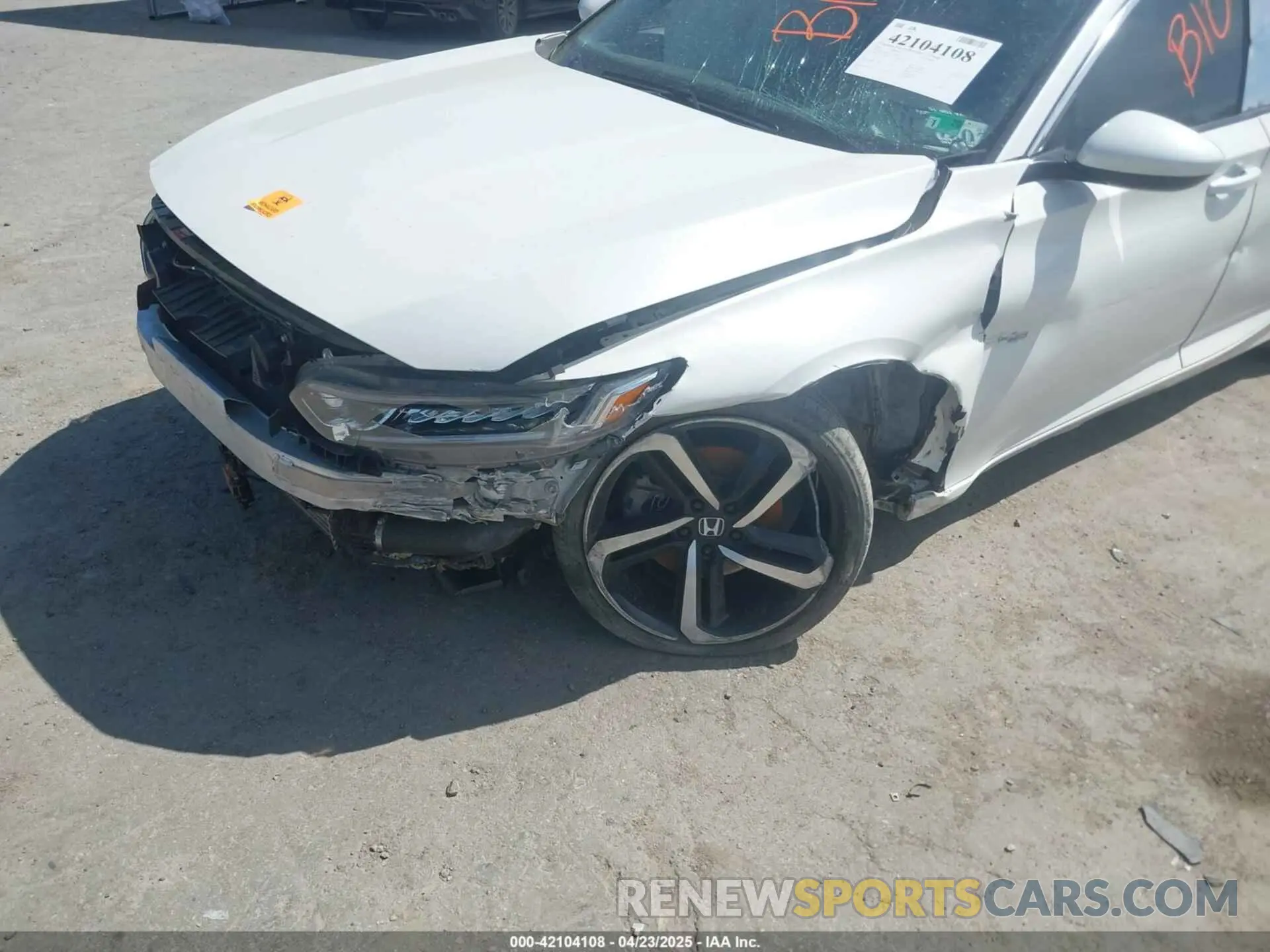 6 Фотография поврежденного автомобиля 1HGCV1F34LA082031 HONDA ACCORD 2020
