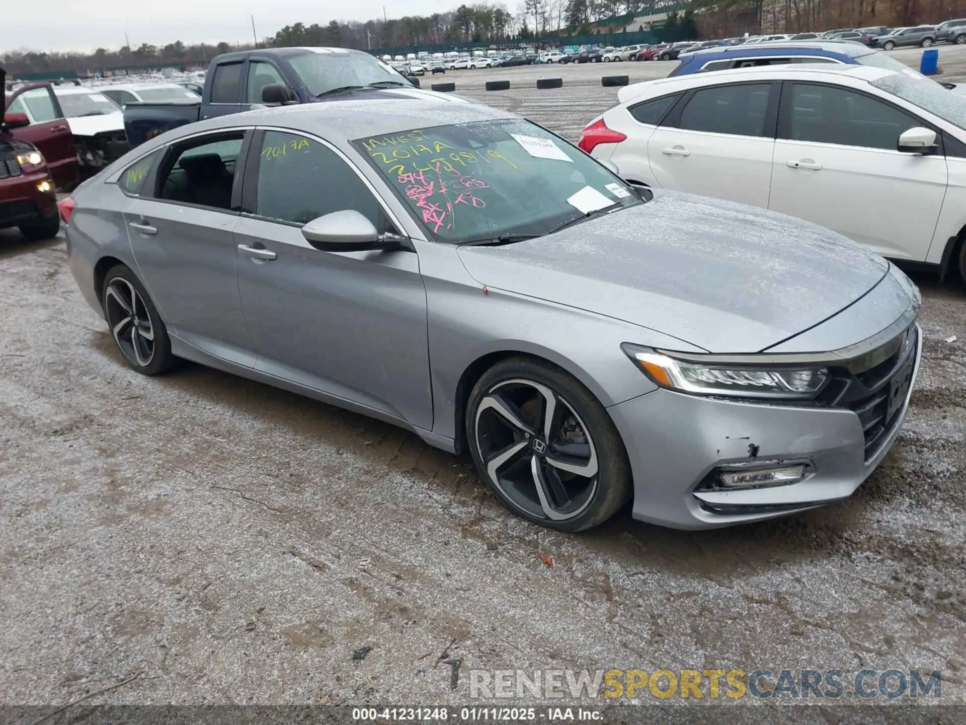 1 Фотография поврежденного автомобиля 1HGCV1F34LA087875 HONDA ACCORD 2020