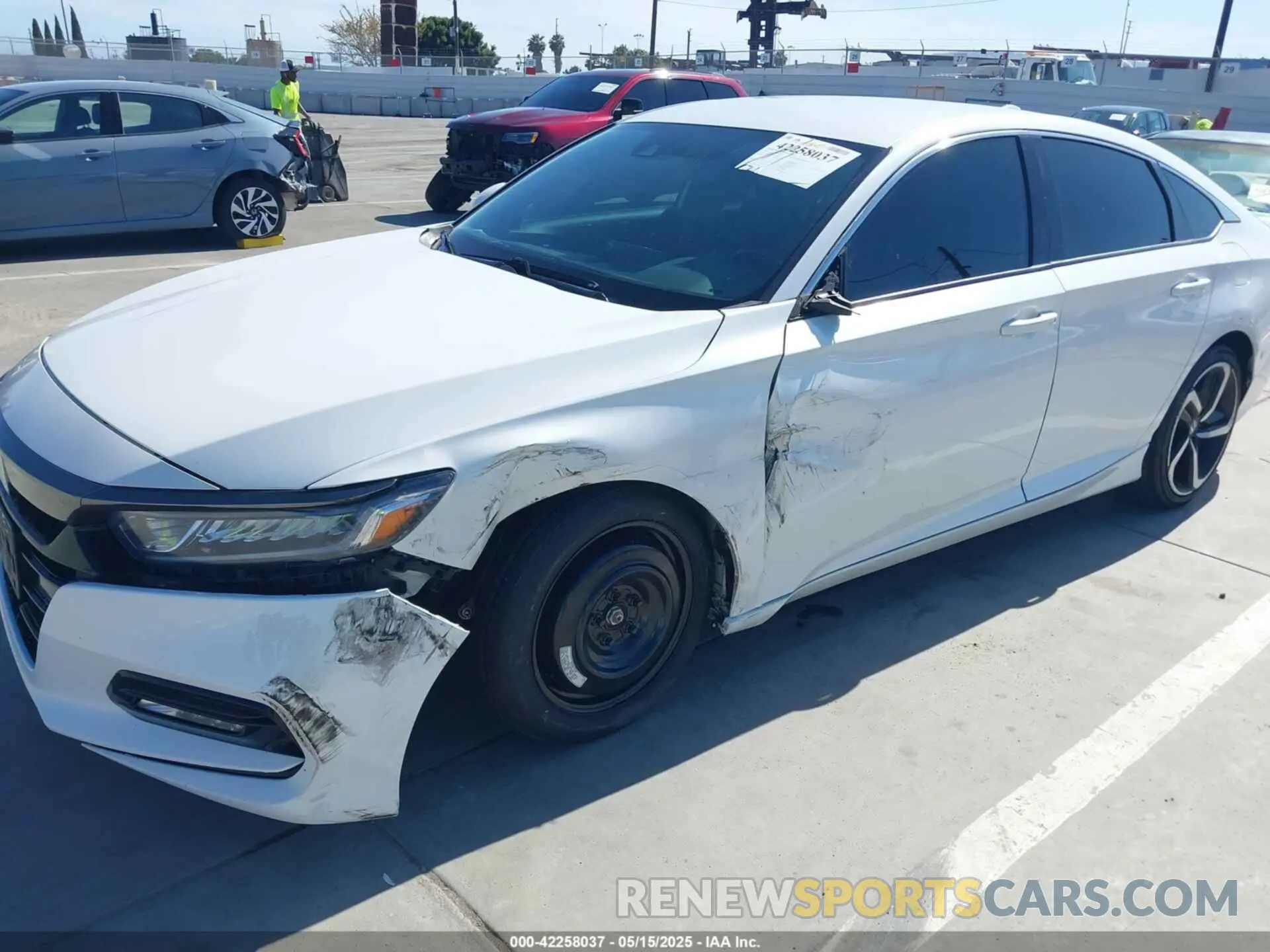 6 Photograph of a damaged car 1HGCV1F34LA093191 HONDA ACCORD 2020