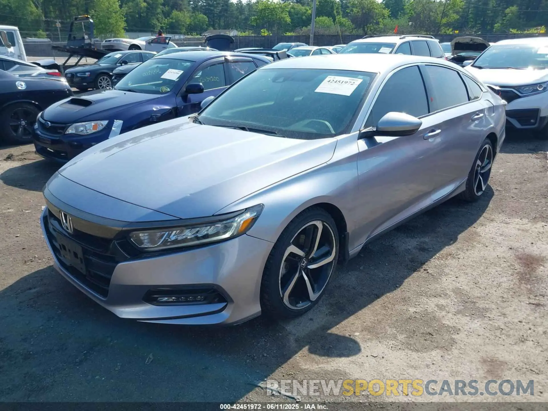 2 Фотография поврежденного автомобиля 1HGCV1F34LA144415 HONDA ACCORD 2020
