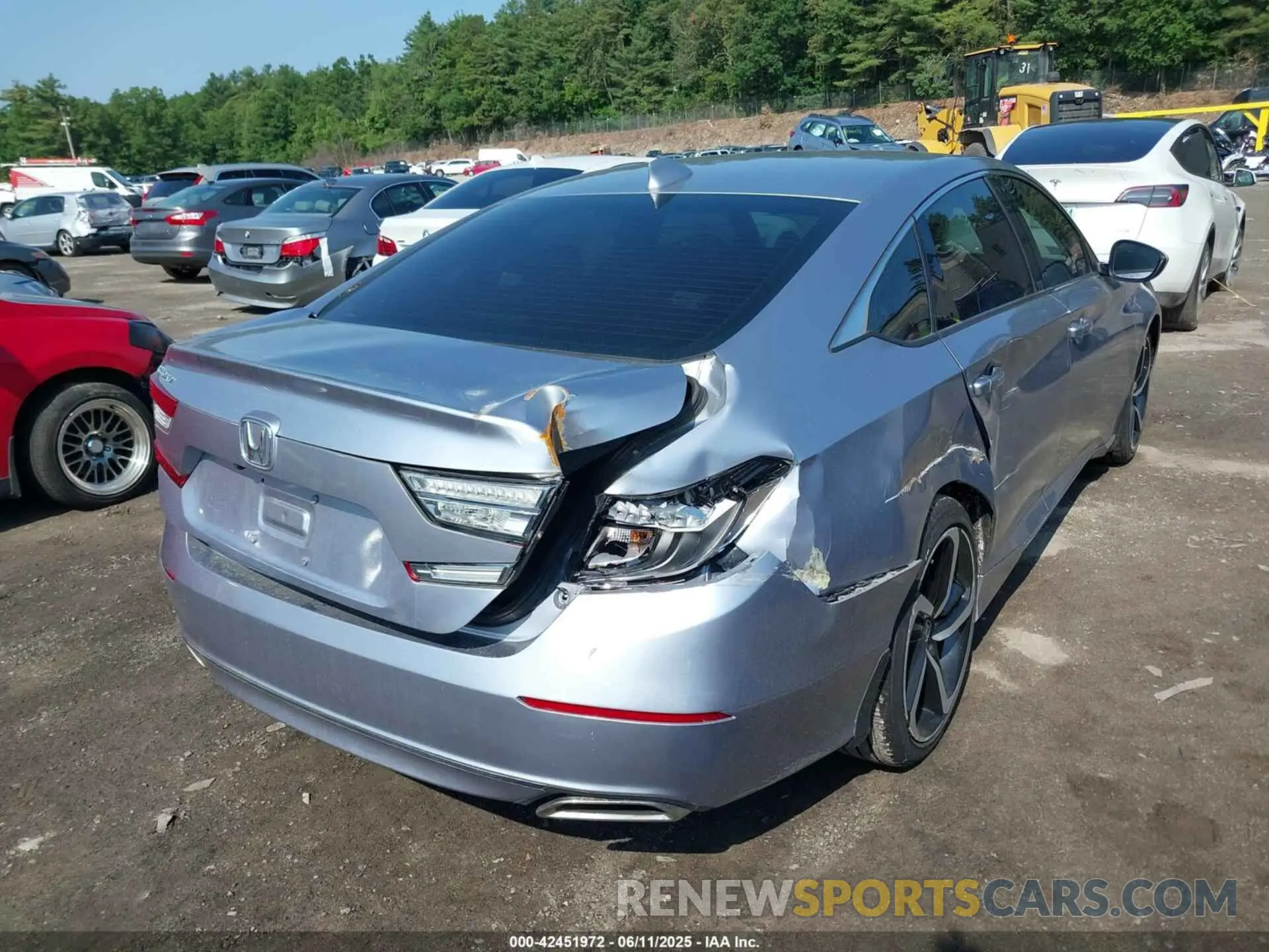 4 Фотография поврежденного автомобиля 1HGCV1F34LA144415 HONDA ACCORD 2020