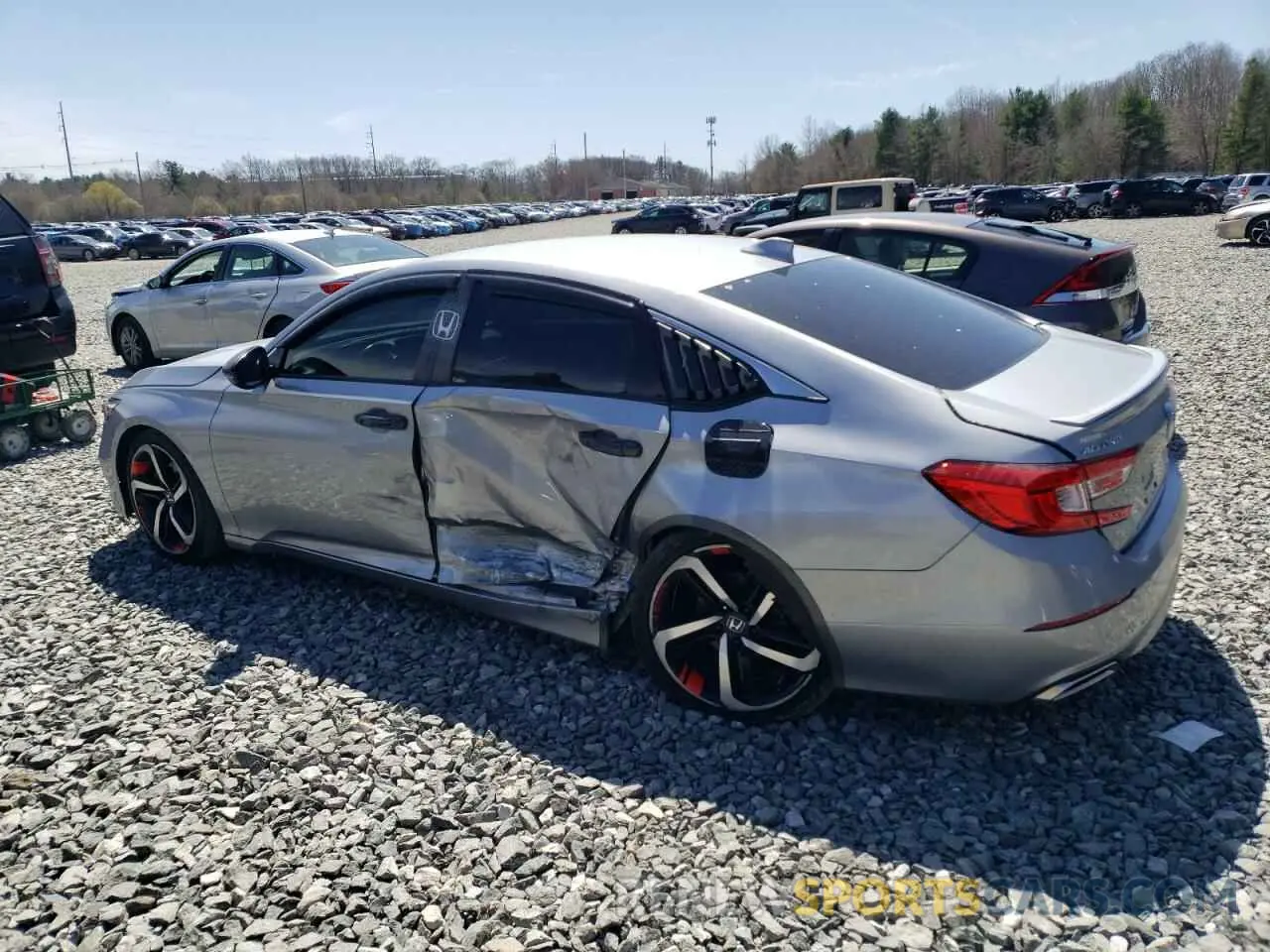 2 Photograph of a damaged car 1HGCV1F34LA144575 HONDA ACCORD 2020