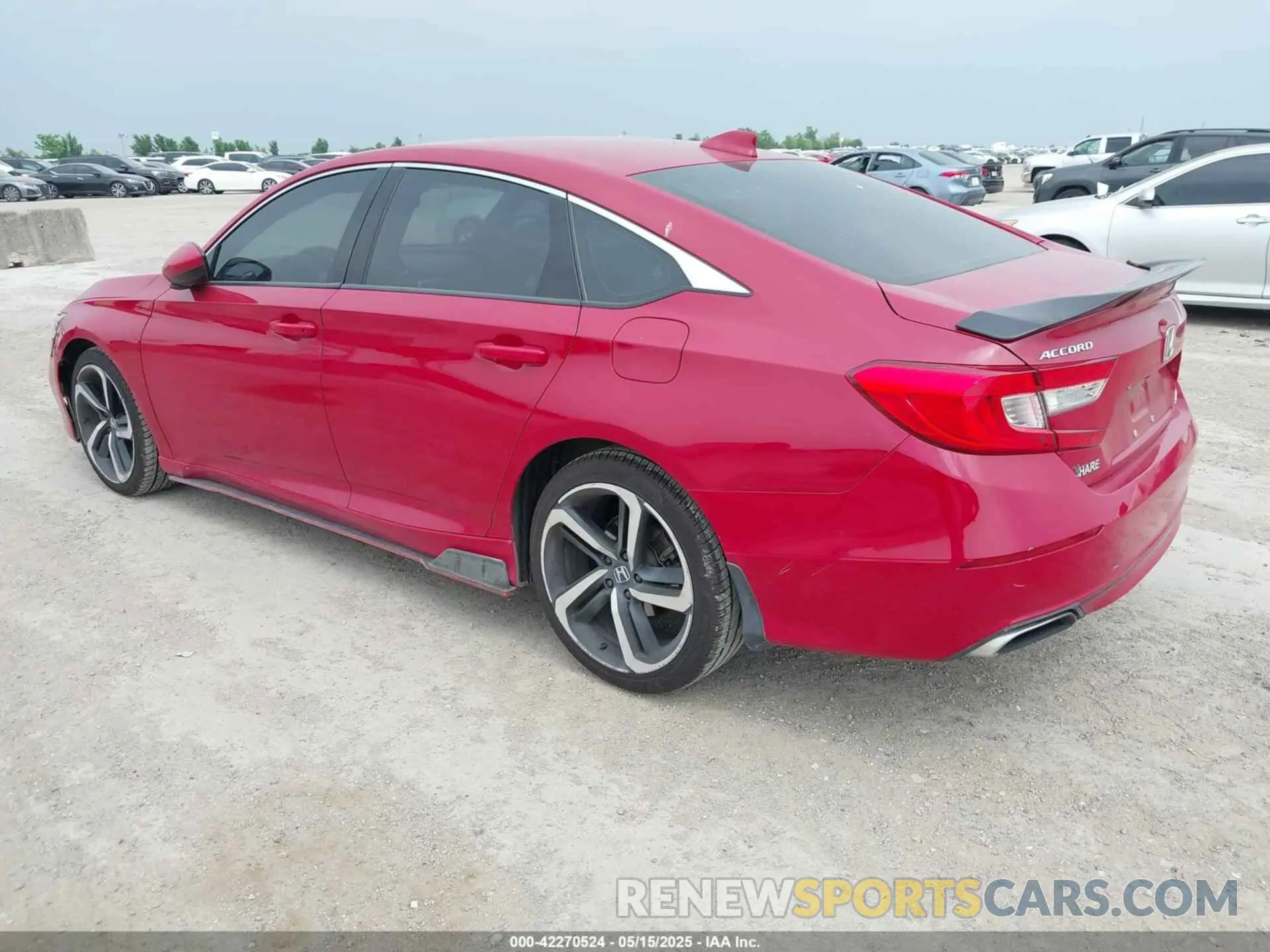 3 Photograph of a damaged car 1HGCV1F35LA006401 HONDA ACCORD 2020
