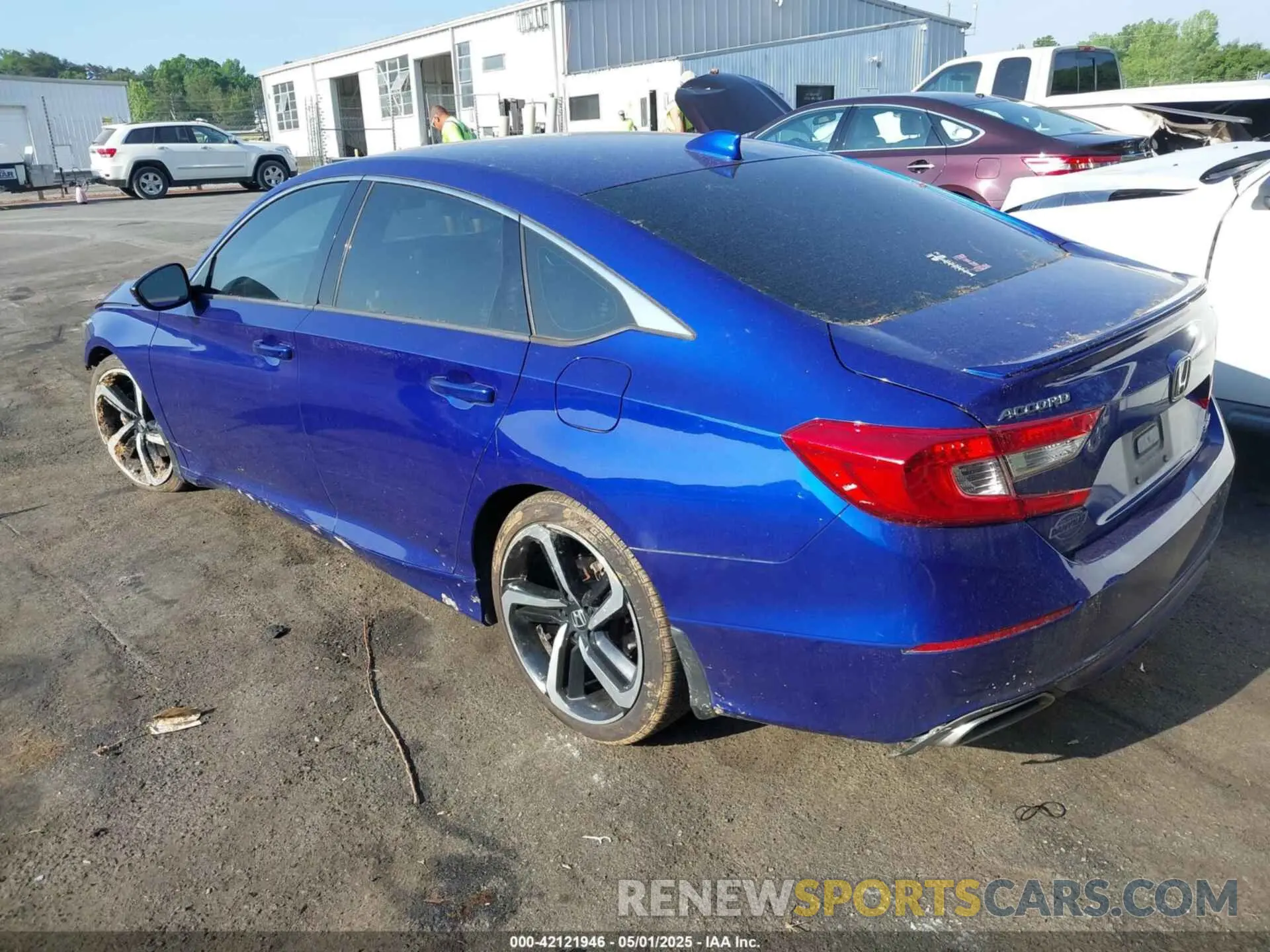 3 Photograph of a damaged car 1HGCV1F35LA015048 HONDA ACCORD 2020